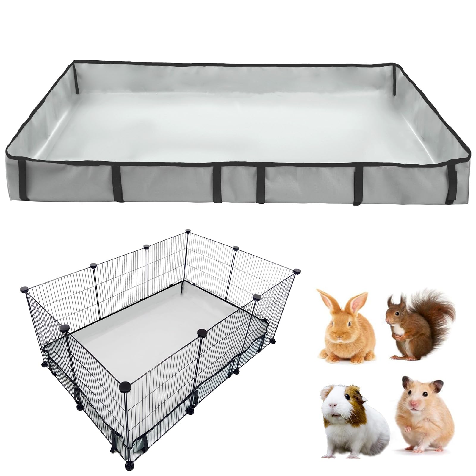 Dzwlkj Guinea Pig Cage Liner, Waterproof And Washable Base, 28'X42'