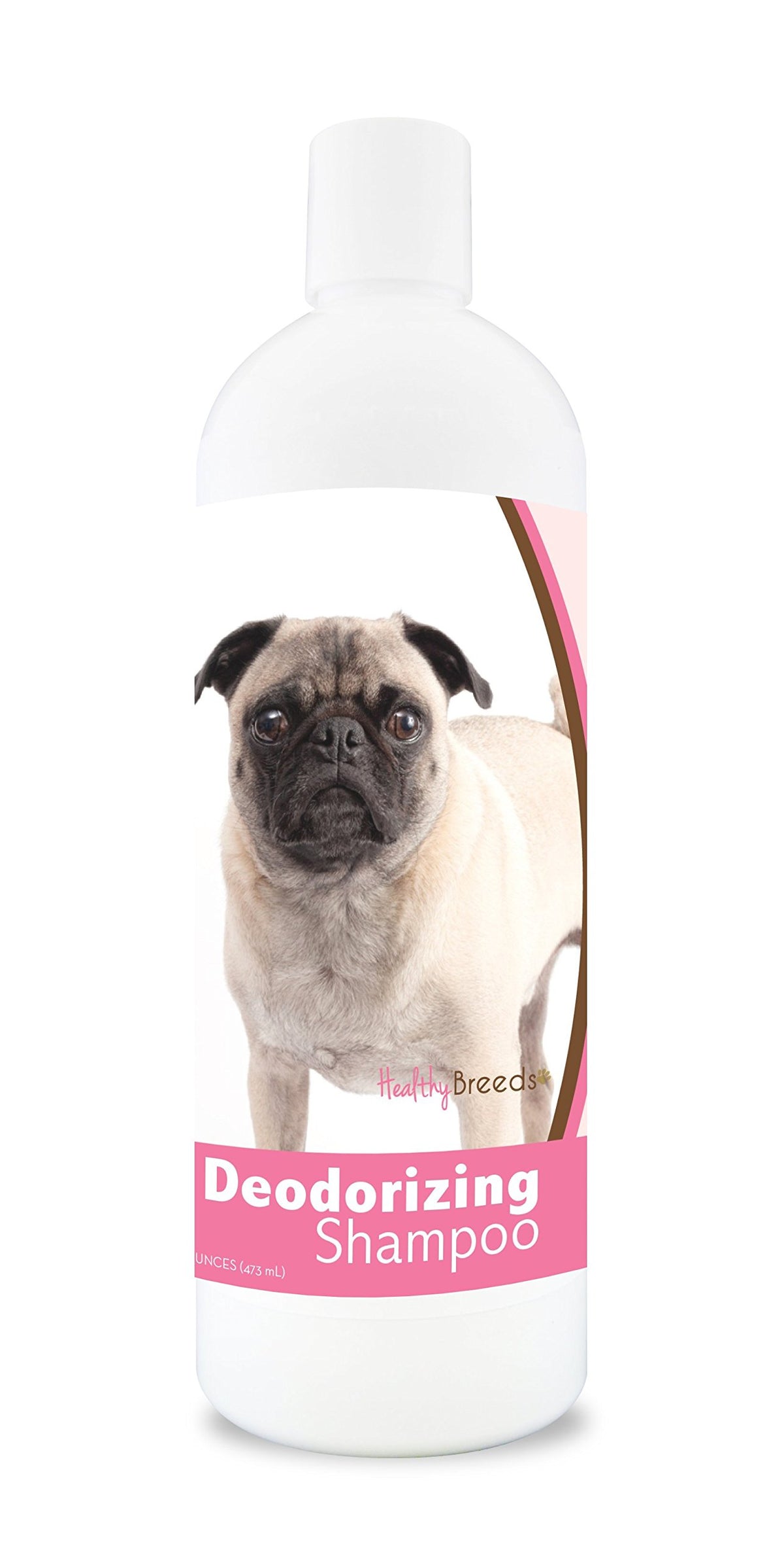 Healthy Breeds Pug Deodorizing Shampoo 16 Oz