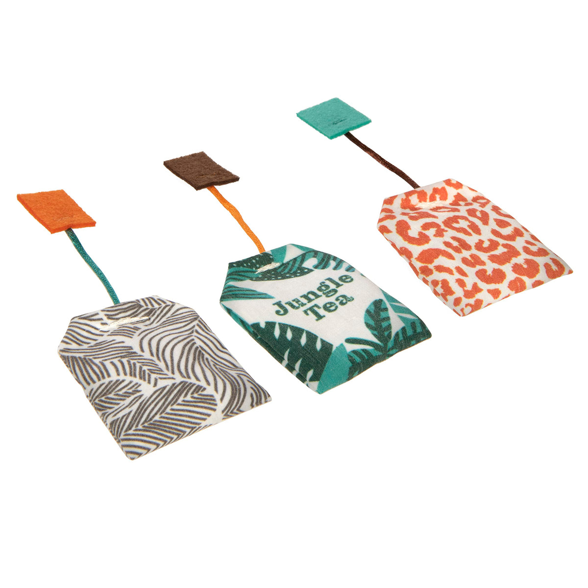 Smartykat Instincts 3-Pack Happynip Tricky Tea Bags Cat Toys, Contains Catnip & Silvervine - Multicolor, 3-Pack