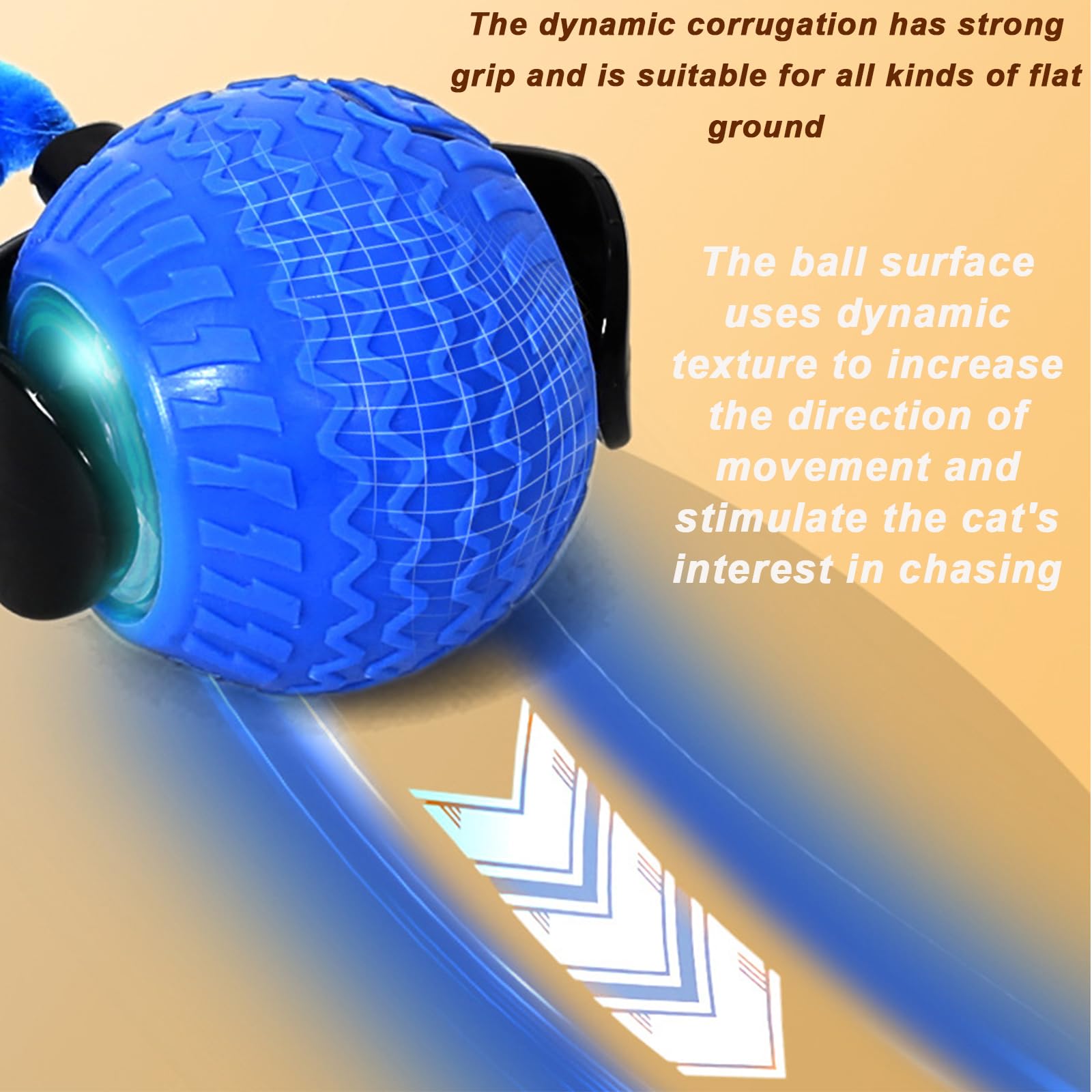 Frsba 2Pcs Interactive Cat Ball Toy, Automatic Interactive Cat Toys For Indoor Cats, Smart Self Rolling Ball For Bored Indoor Ad