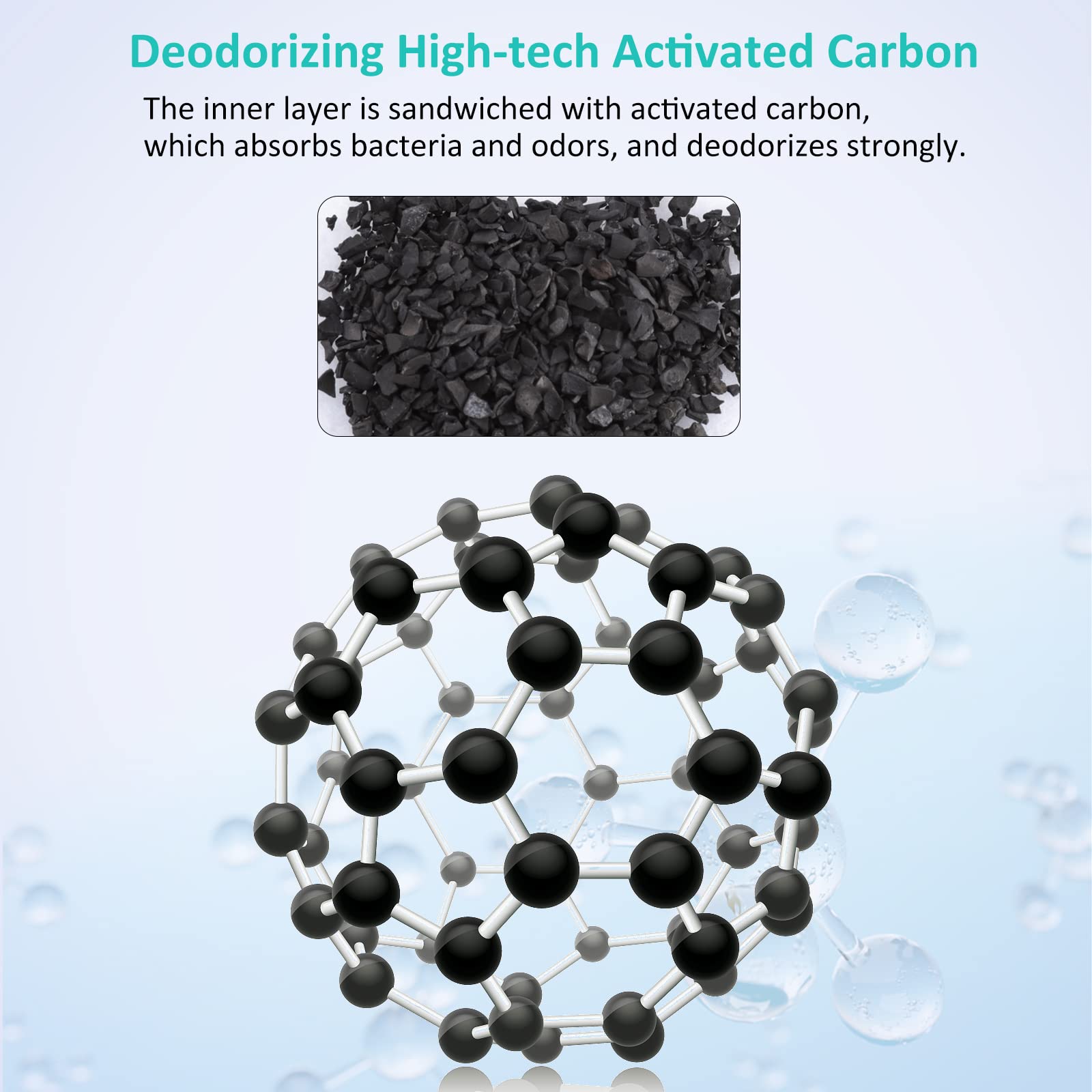 Hitauing 15 Pack Pf-L Carbon Cartridges For Top Fin Silenstream Pf20, Pf30, Pf40 And Pf75 Power Filters