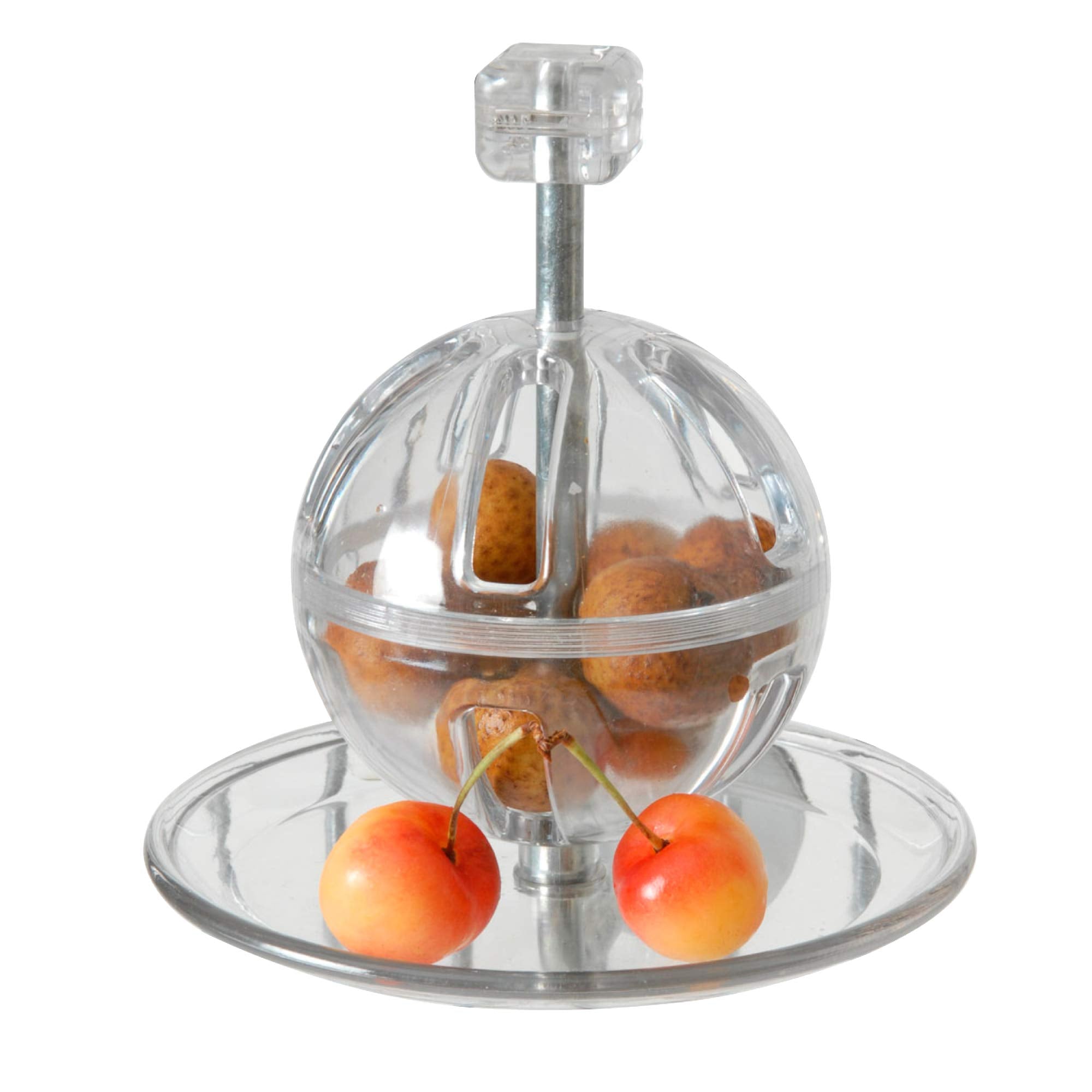 Featherland Paradise - Cage Mounted Buffet Ball - Interactive Bird Toy And Treat Dispenser - Creative Foraging Systems - Ideal F
