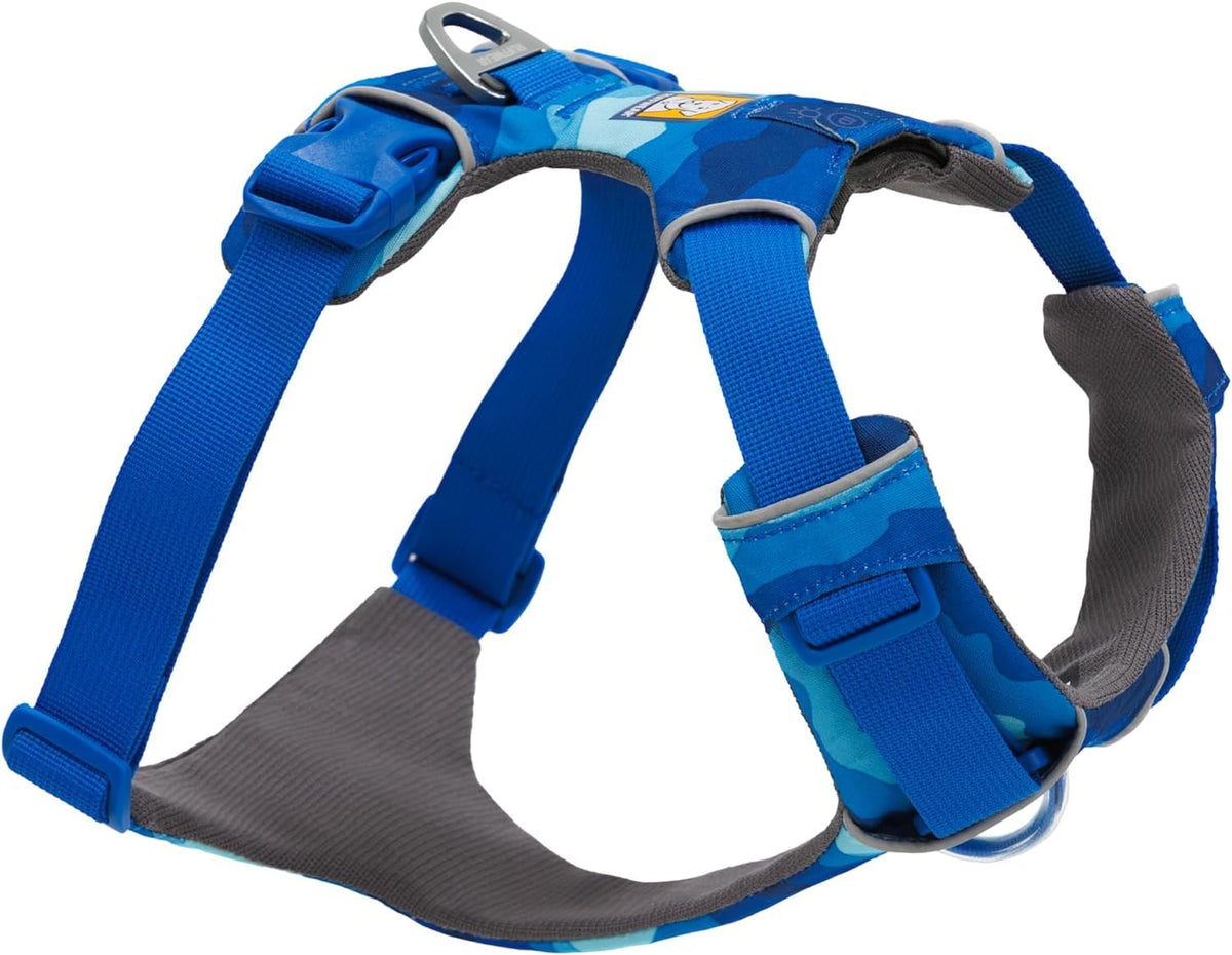Ruffwear, Front Range Dog Harness, Reflective And Padded, No Pull Harness For Training And Everyday, Coastal Mountains, Medium