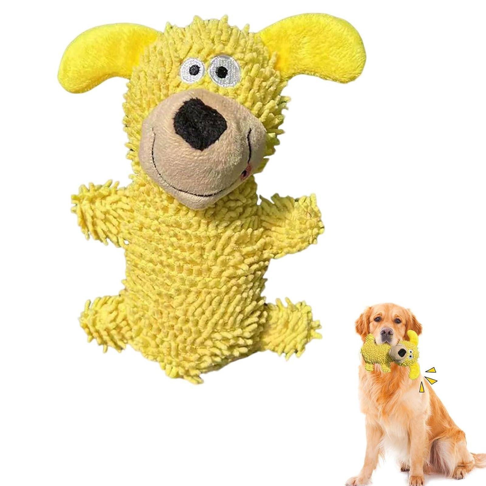 GZRCYDDK Dog Toys for Large Dogs, Chew Toys for Dogs, Dog Soft Toy Ideal for Daily Playtime, Teething Relief, Boredom Reduction