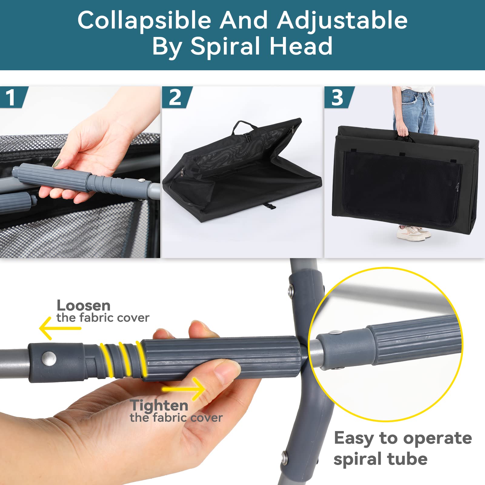 Petsfit Soft Dog Crates For Medium Dogs, Collapsible Dog Kennel Carrier With Soft Mat, For Indoor Outdoor Travel