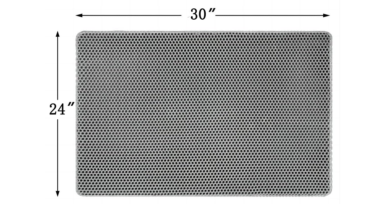 Xuanyaente Cat Litter Mat Large Cat Litter Trapping Mat 30X24 Inch Double Layer Urine And Water Proof Kitty Litter Box Mat Xl