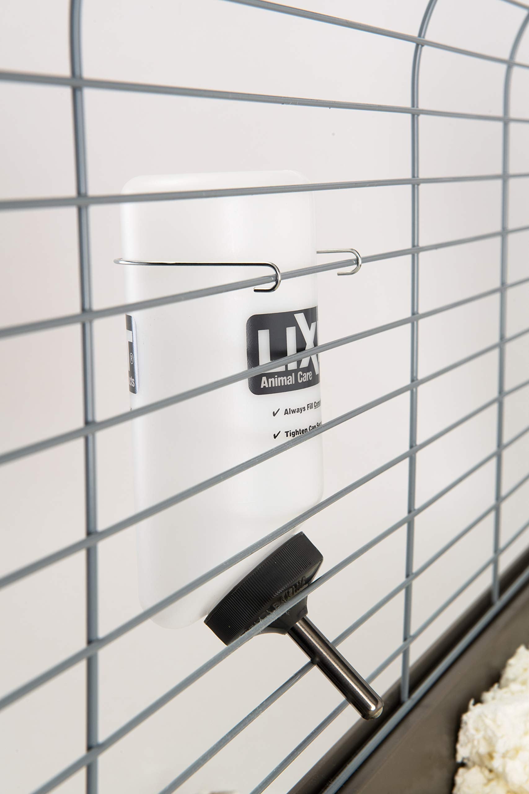 Lixit Pet Wide Mouth Water Bottle (16 Oz), Translucent, 8802