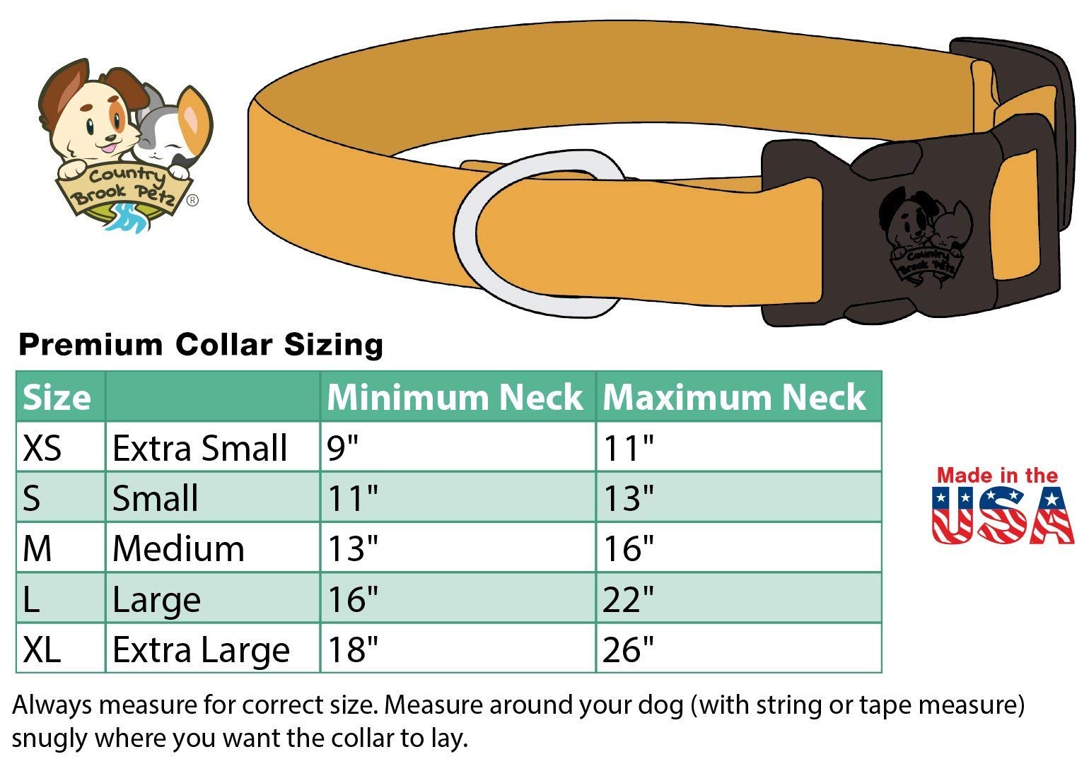 Country Brook Petz - Deluxe Blue Bone Camo Dog Collar - Made In The U.S.A., Camouflage Collection Featuring Rugged Designs (1 Inch, Large)