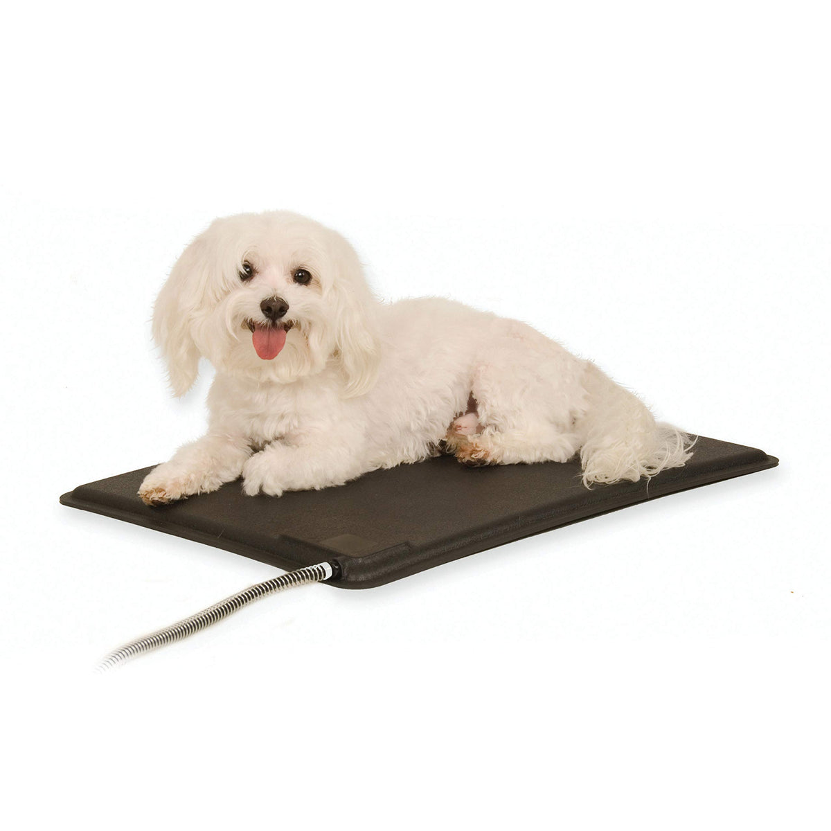 K&H Pet Products Lectro-Kennel Heated Outdoor Dog Pad, Durable Rigid Abs Plastic Waterproof Heated Pad For Dog & Cat Houses Outd