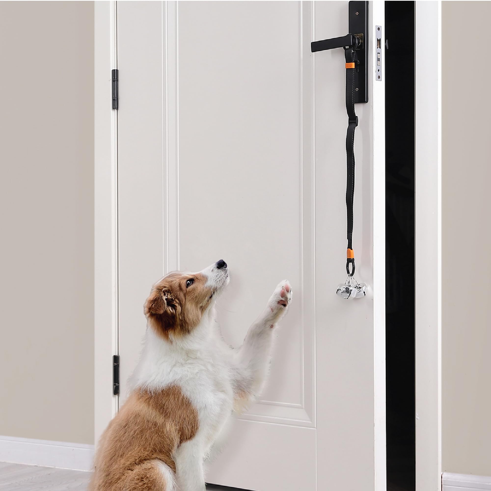 Svd.Pet 2 Packs Dog Doorbells To Go Outside For Potty Training, Puppy Dog Bells With Hanging Ring Attachable To Door Knob Or Any