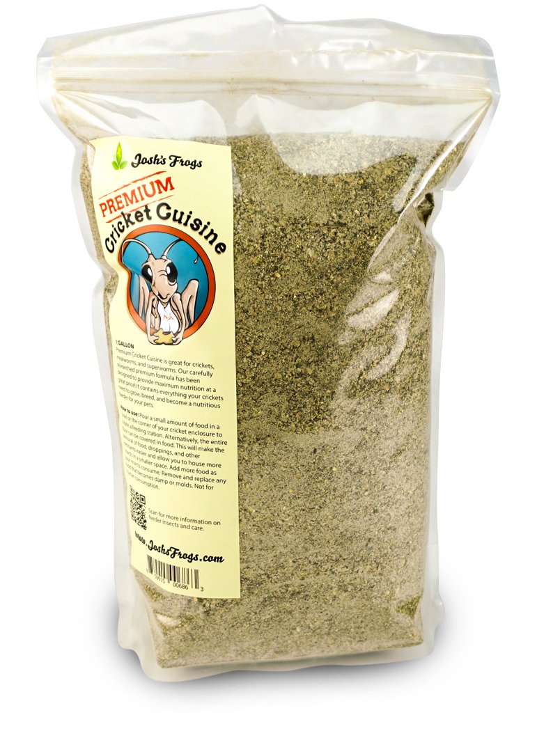 Joshs Frogs Premium Cricket Cuisine Cricket Gutloading Food (1 Gallon)