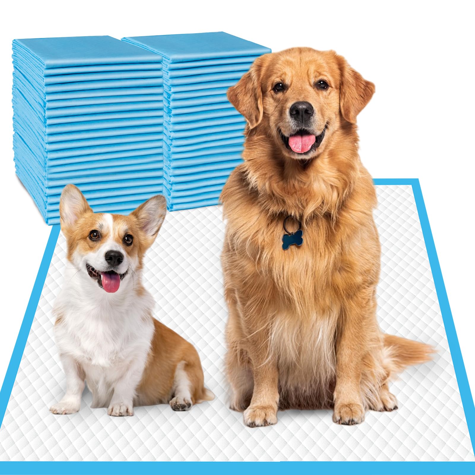 Deep Dear Dog Pads Extra Large 30''X36'', 30-Count Xxl Puppy Pads, Super Absorbent Pee Pads For Dogs, Disposable Bed Pads For Do