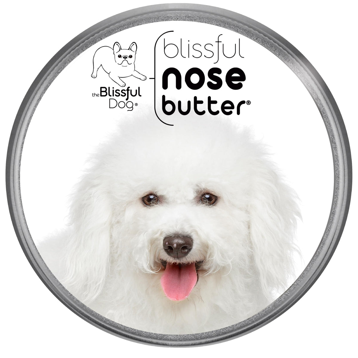 The Blissful Dog Bichon Frise Unscented Nose Butter, 16oz