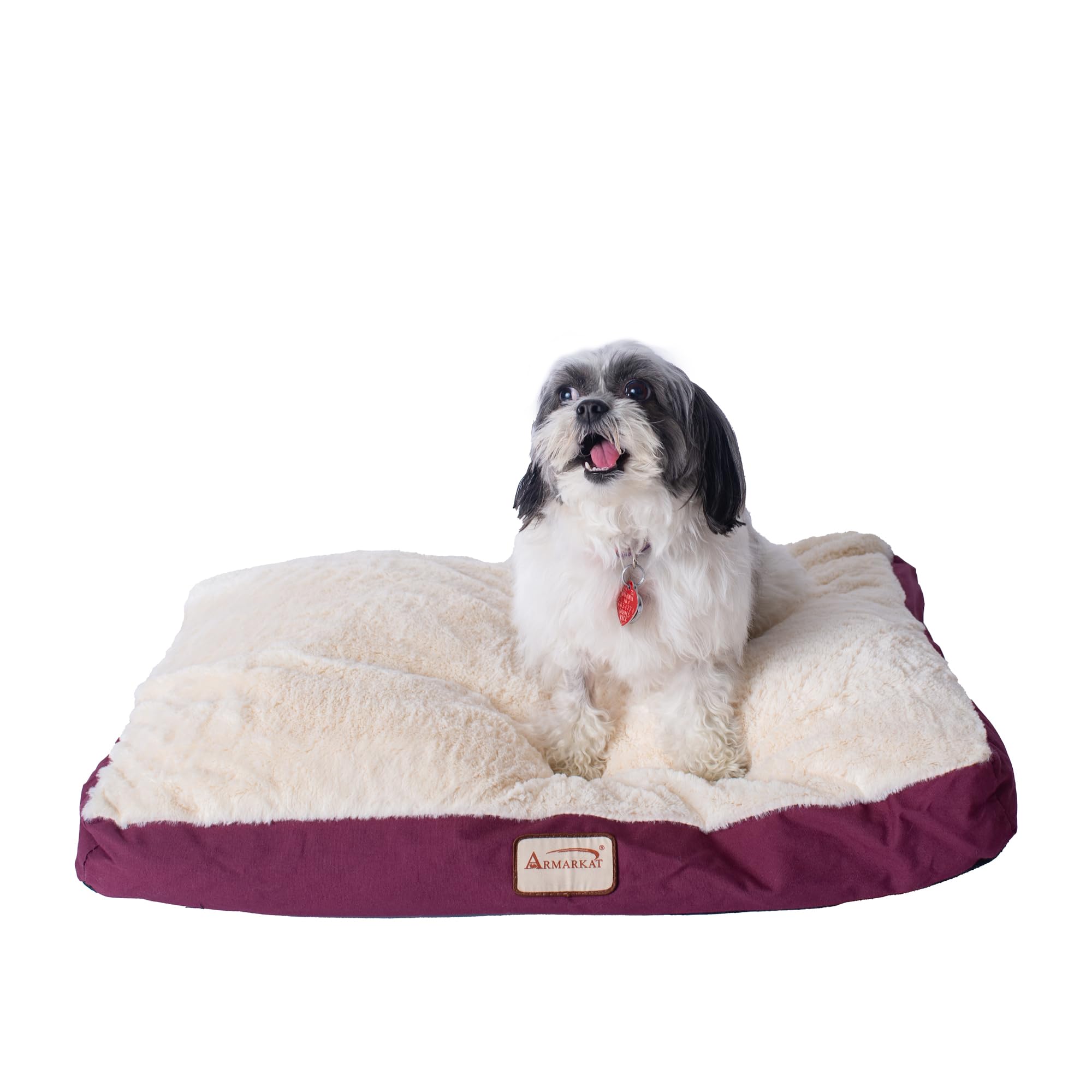 Armarkat Pet Bed Mat 28 by 22 by 5, M02HJH/MB-Medium, Ivory