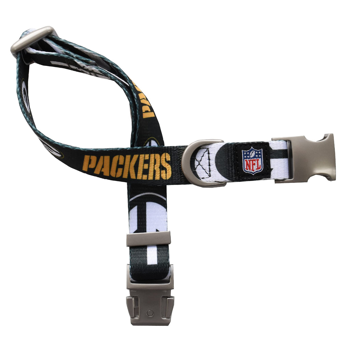 Littlearth Unisex-Adult Nfl Green Bay Packers Premium Pet Collar, Team Color, Medium