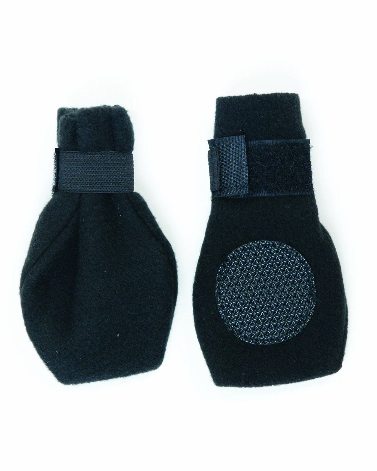 Fashion Pet Lookin Good Arctic Fleece Boots For Dogs, Medium, Black