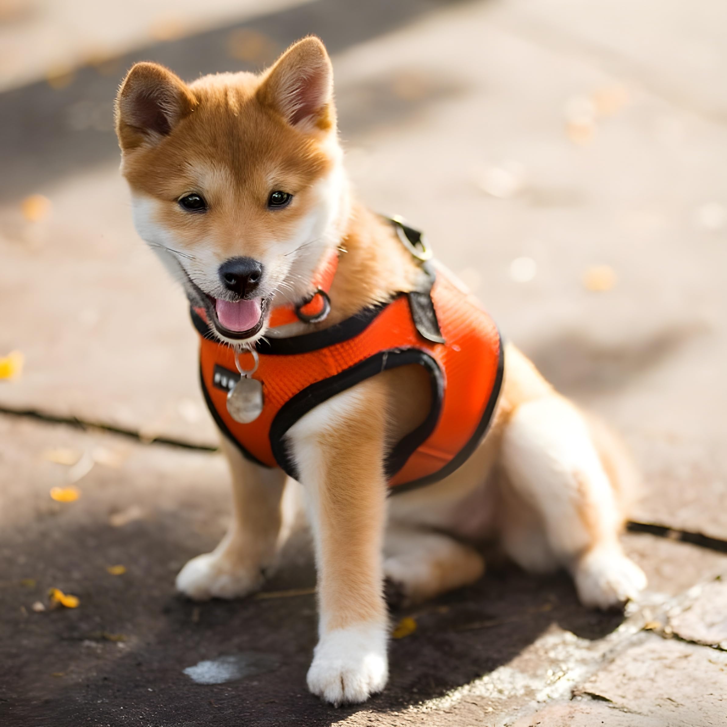 PUPPIA International Harness Soft B Vest, X-Small, Orange