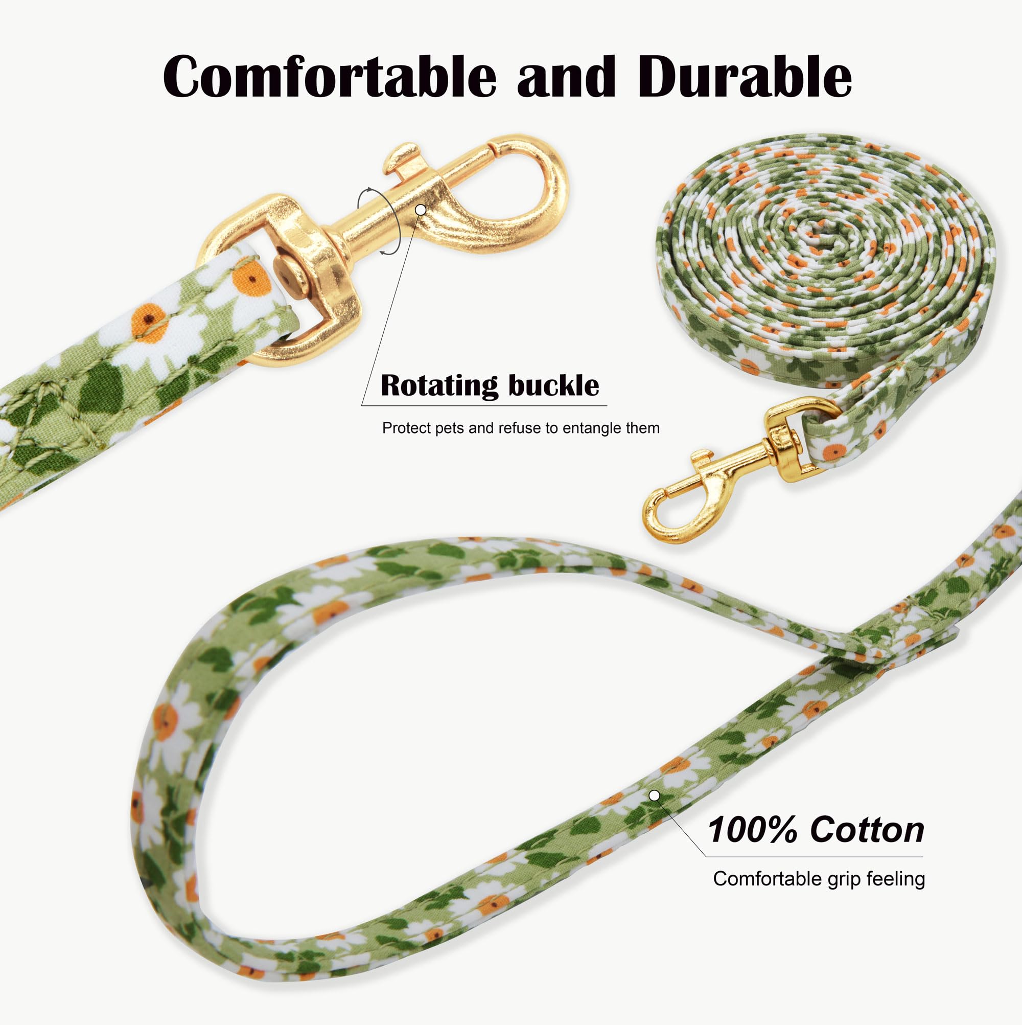 No Pull Dog Harness Adjustable Small Pet Harness And Leash Set, Lightweight And Soft Dog Harness No Choke Escape Proof Pet Harne