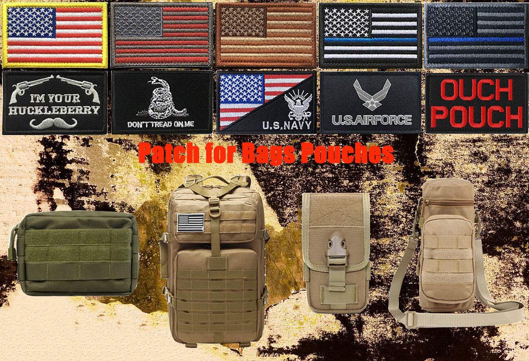 Zcketo 2 Packs Not All Disabilities Are Visible Service Dog Vests/Harnesses Dog Emblem Embroidered Hook & Loop Fastener Support