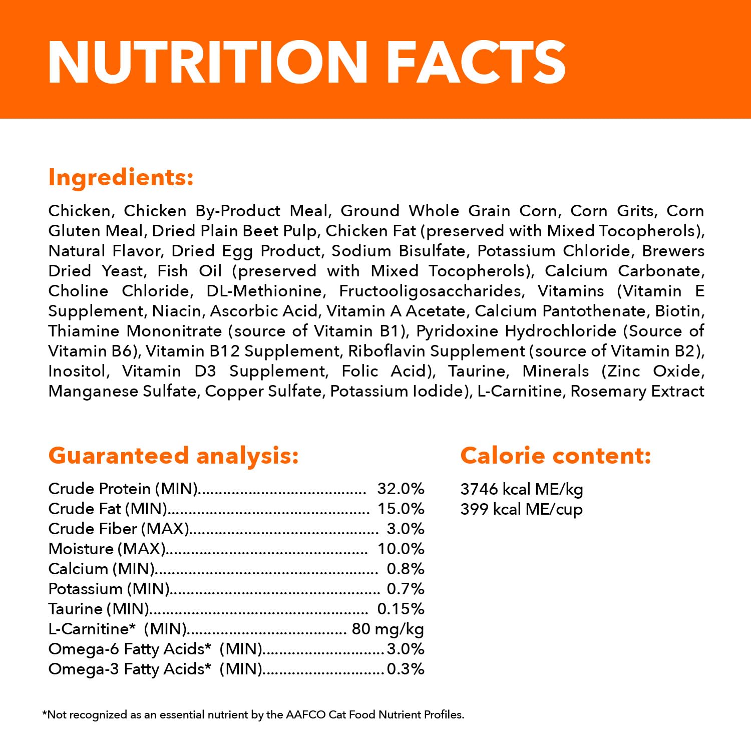 IAMS Proactive Health Healthy Adult Dry Cat Food with Chicken, 16 lb. Bag