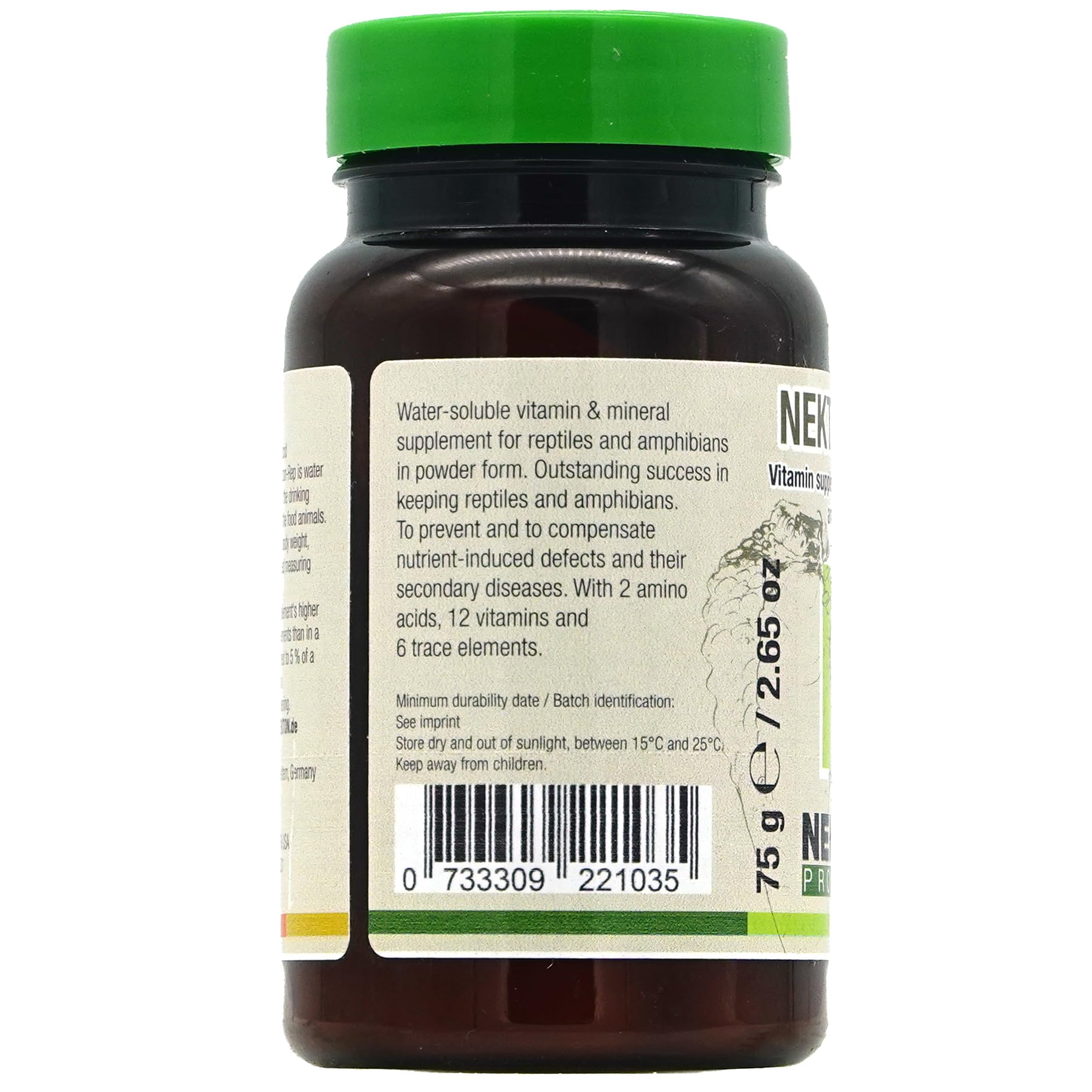 Nekton-Rep Vitamin Mineral Supplement for Reptiles and amphibians, 75gm