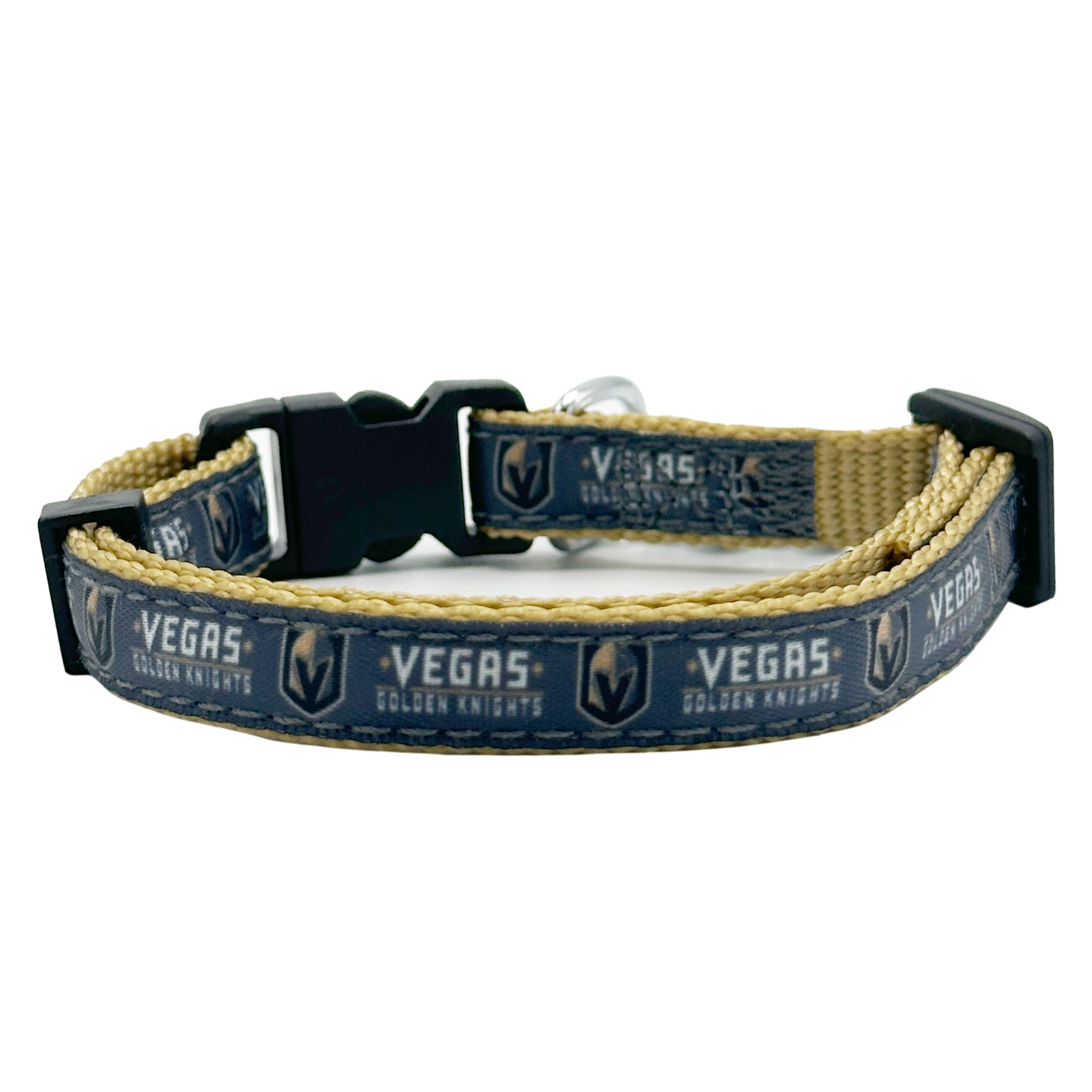 Nhl Cat Collar Las Vegas Knights Satin Cat Collar Hockey Team Collar For Dogs & Cats. A Shiny & Colorful Cat Collar With Ringing