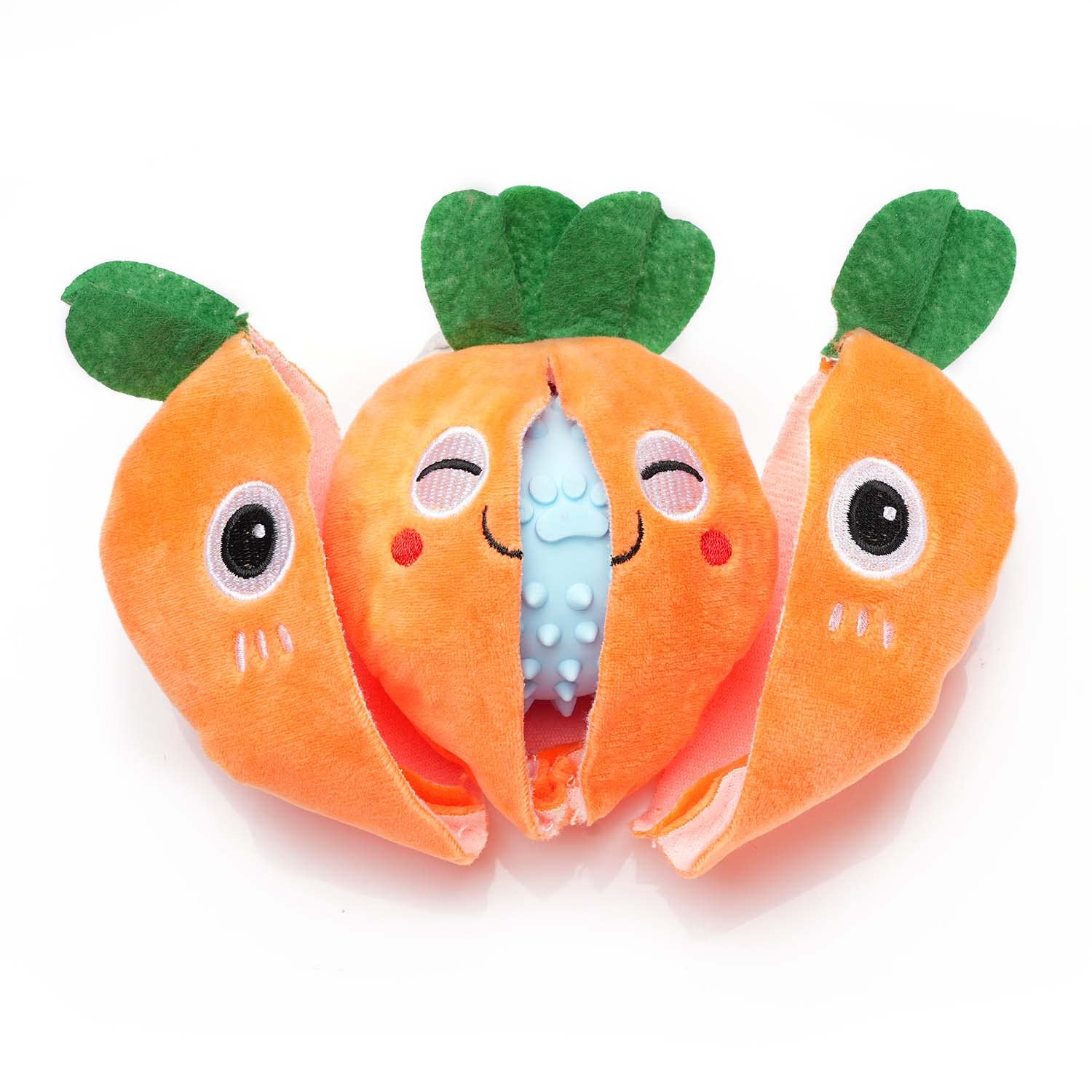 Mewajump Squeaky Easter Dog Toys With Ball, 3-In-1 Plush Cute Dog Toy, Dog Chew Toy With 3 Layers, Dogs Puzzle Pet Toy For Teeth