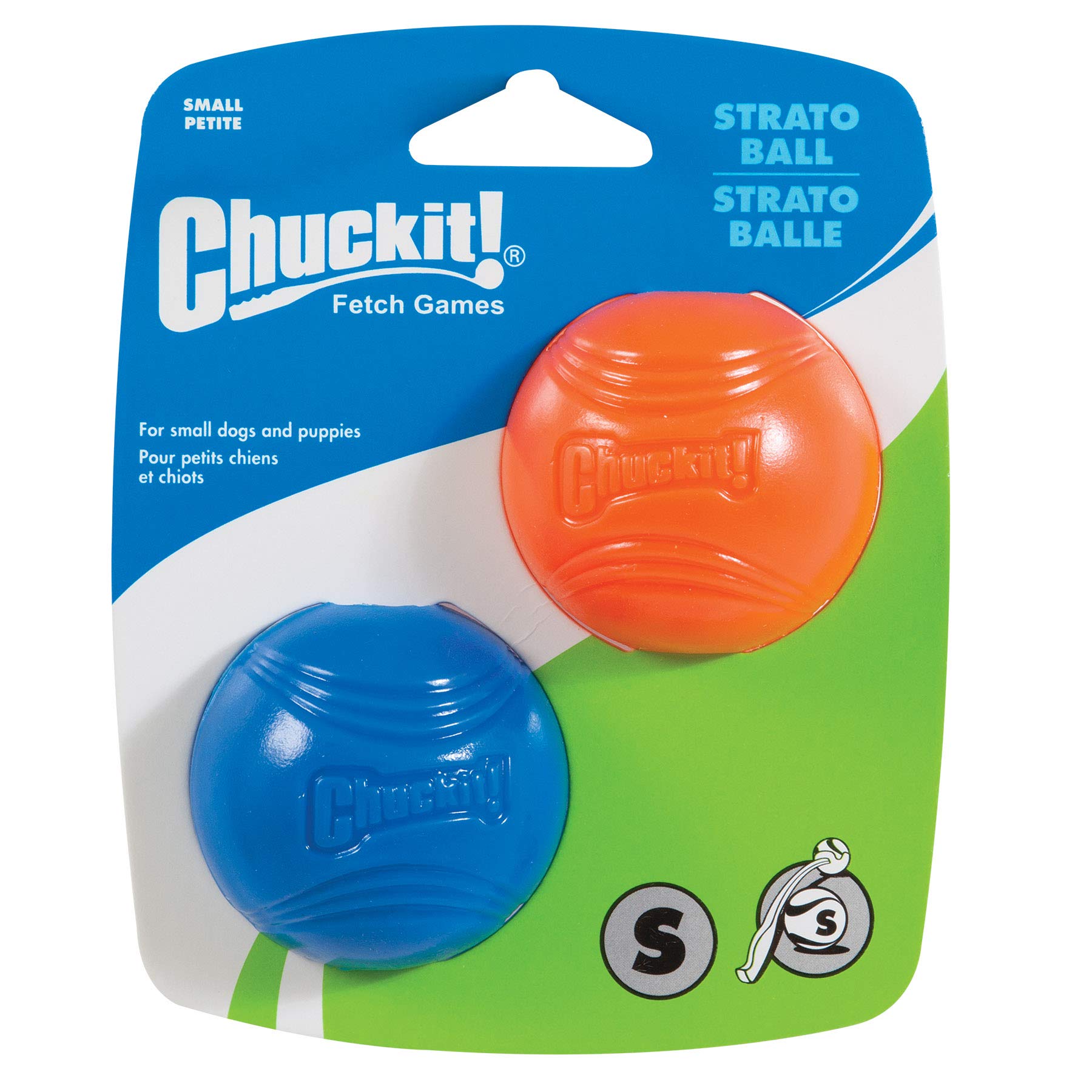 Chuckit! Strato Ball, Small, 2 Pack