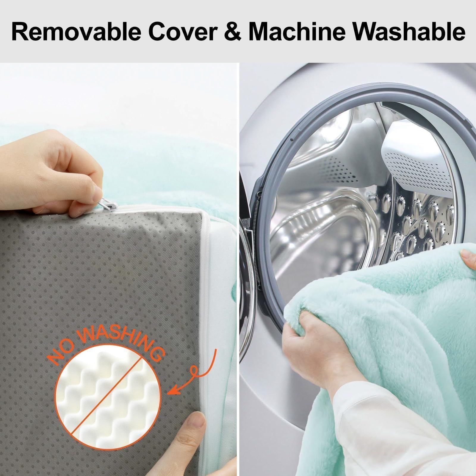 Mewoofun 34.6'' Orthopedic Dog Bed Sofa For Small Medium Dogs, Egg- Foam Dog Couch With Removable Washable Cover And Non-Slip Bo