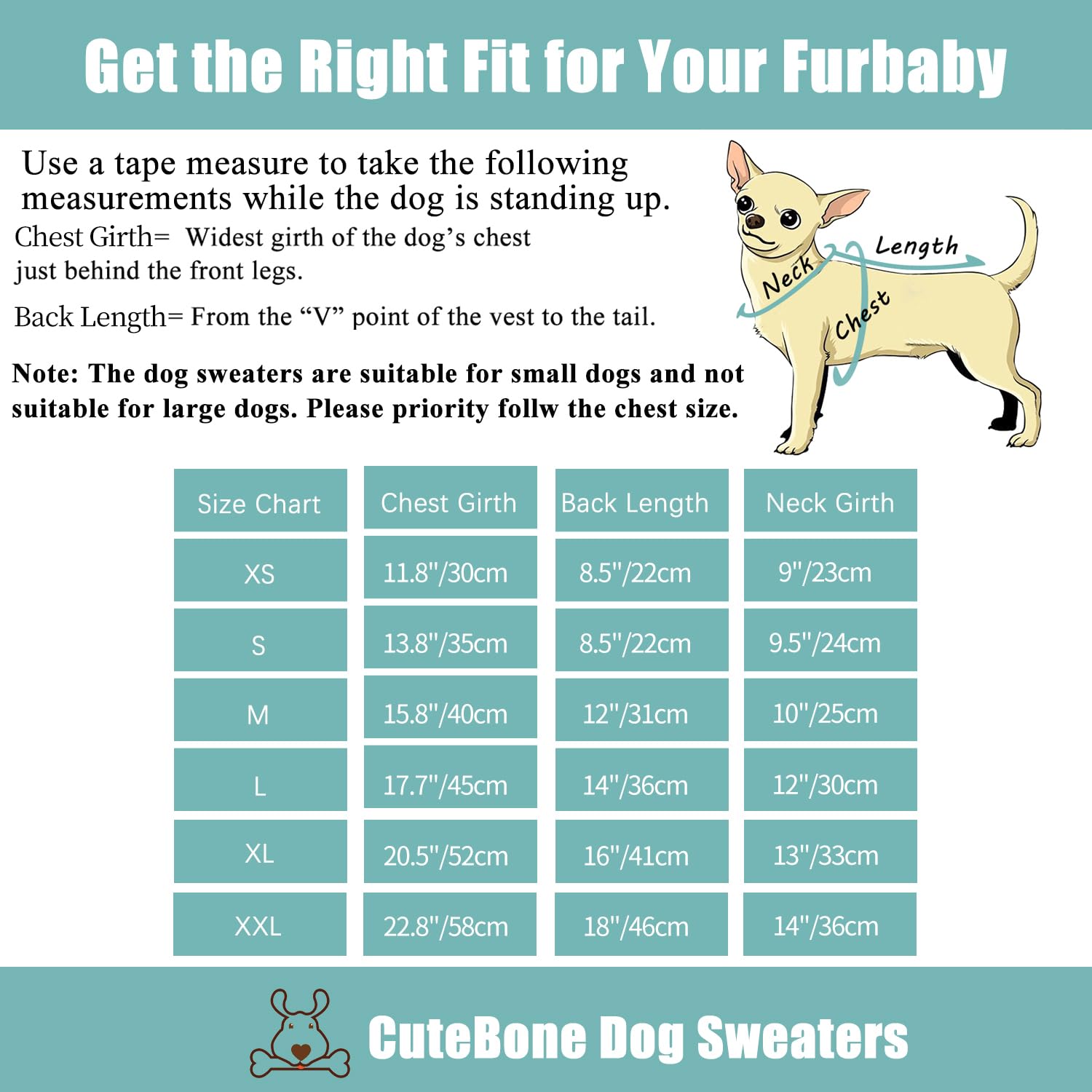 Cutebone Halloween Dog Sweater For Small Medium Dogs Ghost Knit Turtleneck Pet Winter Clothes Cat Apparel With Harness Hole