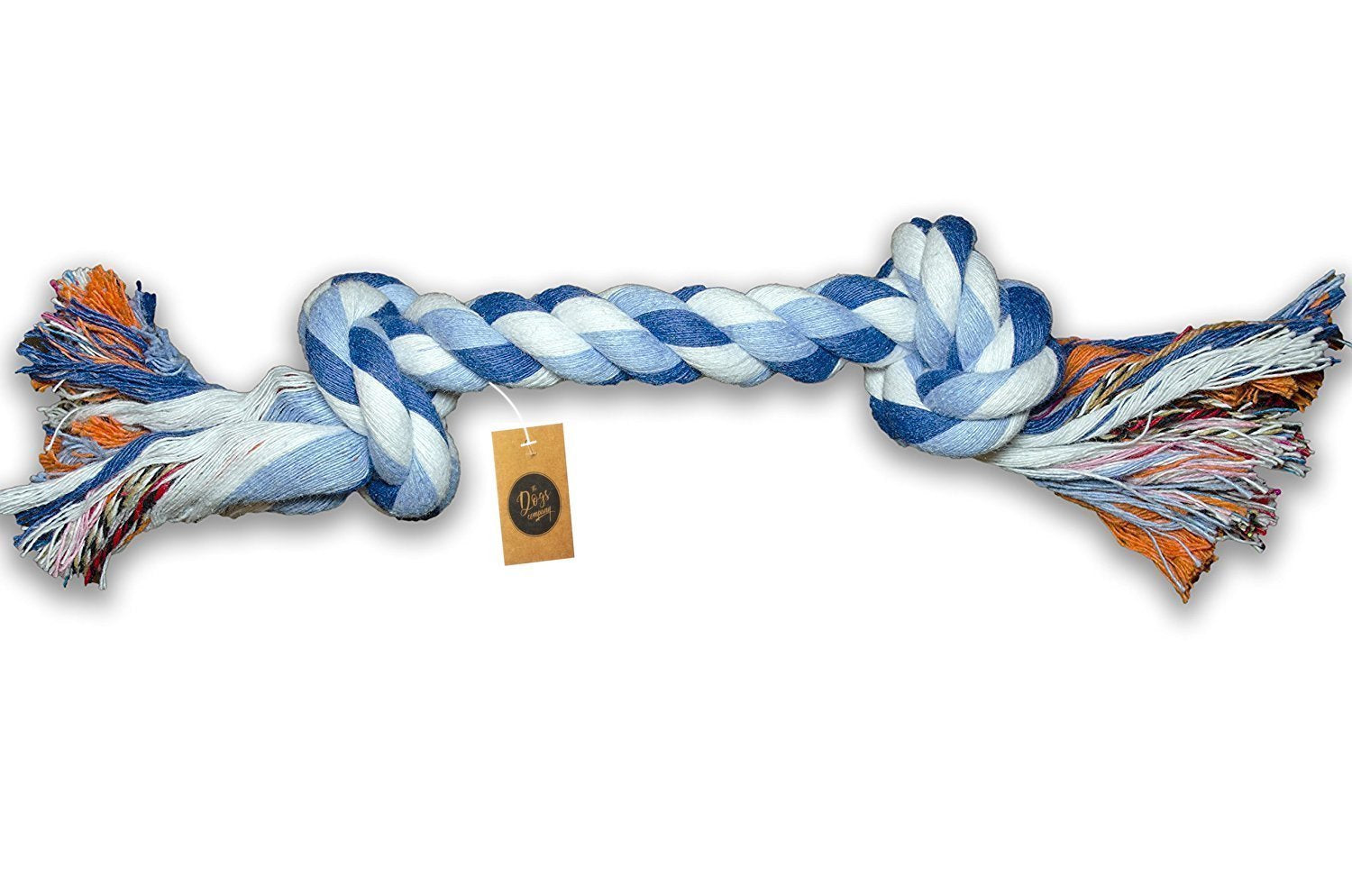 The Pets Company Cotton Rope Dog Chew Toy, Puppy Teething Toy, 8 Inches, Color May Vary