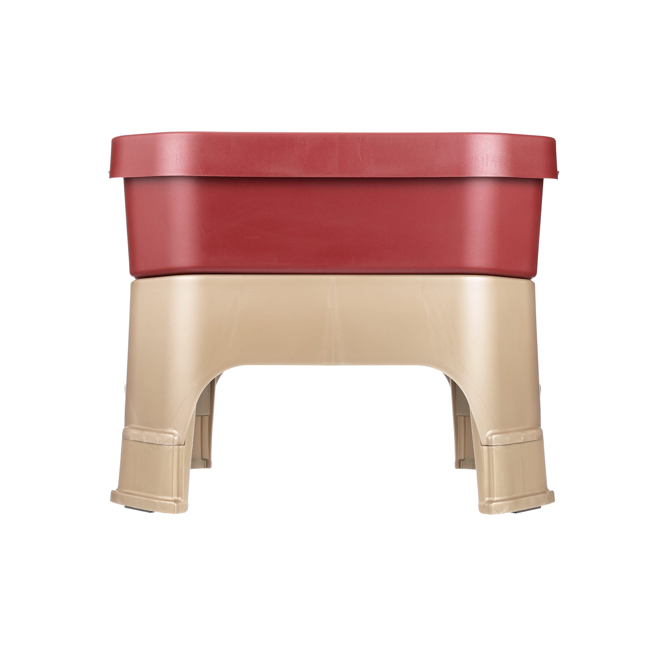 Neater Feeder Deluxe Mess Proof Dog Bowls Elevated for Large Dogs - Made in USA - No Spill Raised Dog Food Bowl Stand w/Leg Exte