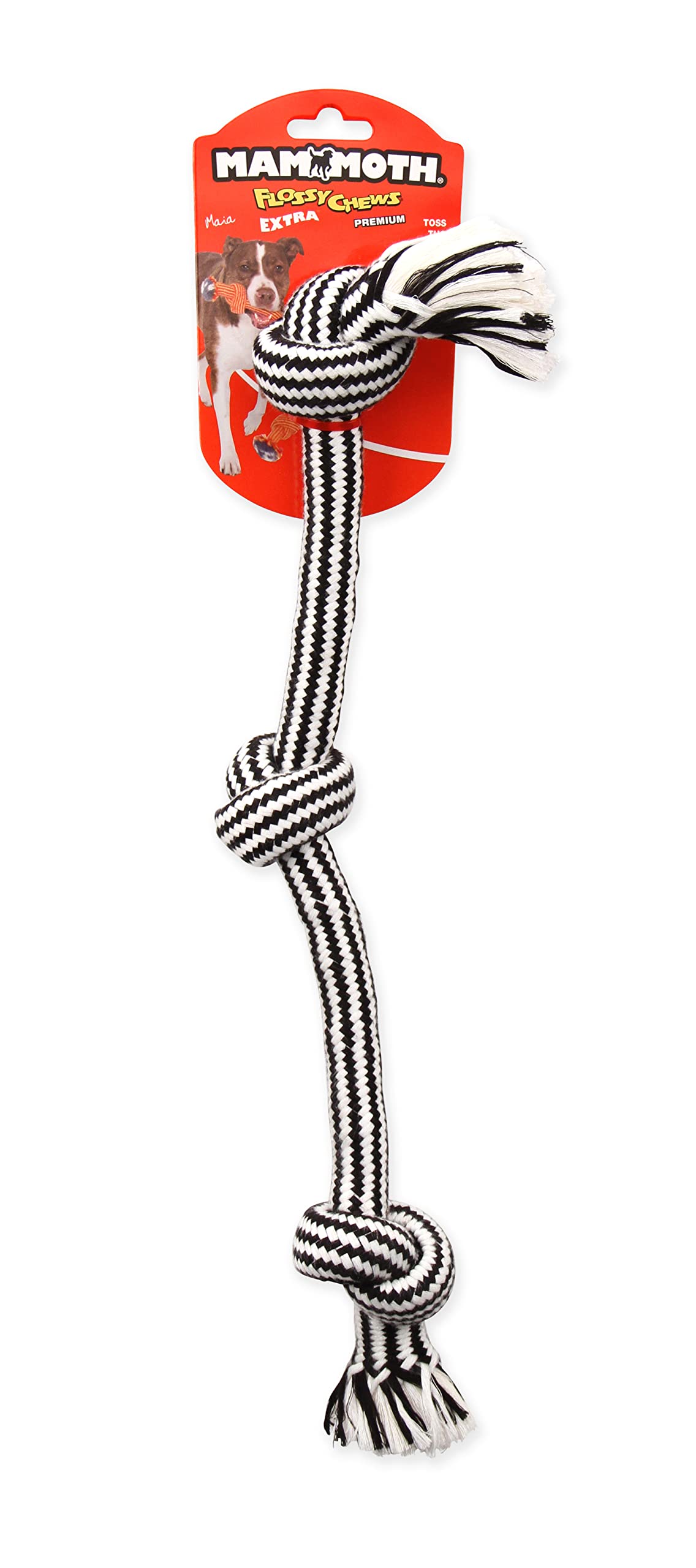 Mammoth Pet Products Medium 20' Extra 3 Knot Tug