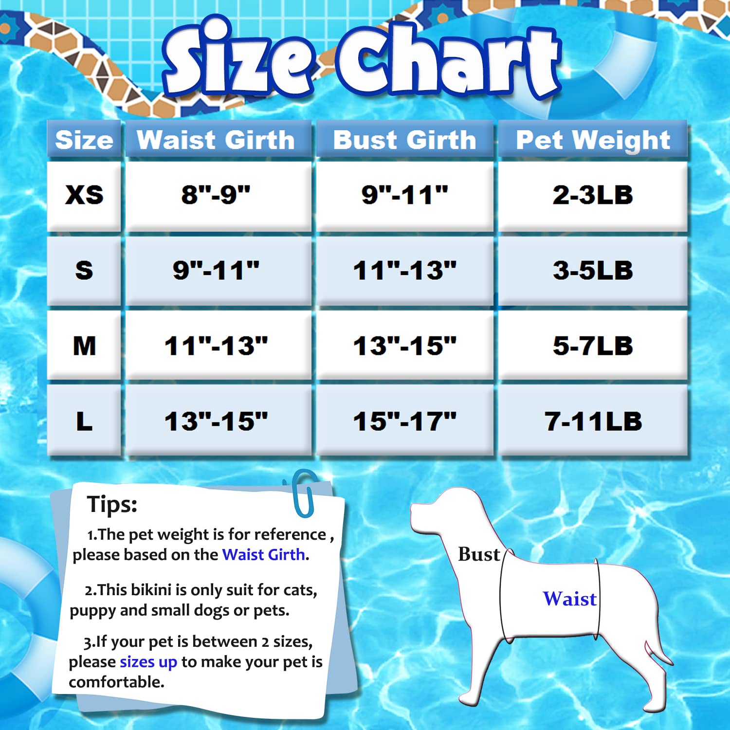 Dog Bikini Swimsuit Summer Puppy Bathing Dress Beach Clothes Cat Costume For Puppy Dog Cat Peach M