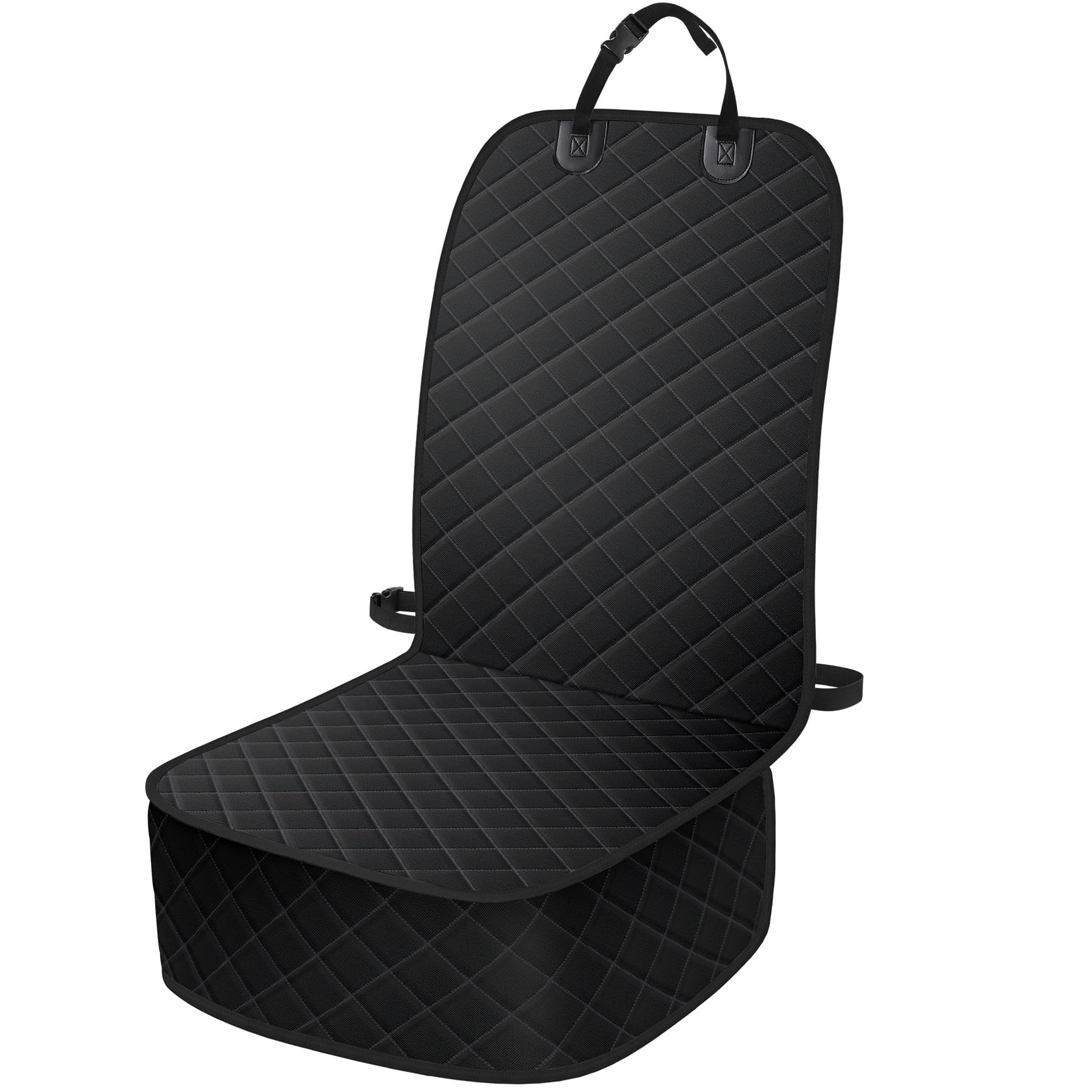 Elongriver Dog Car Seat Covers, Waterproof Front Seat Cover For Dogs, Scratch-Proof, Nonslip Pet Passenger Seat Cover Protector,