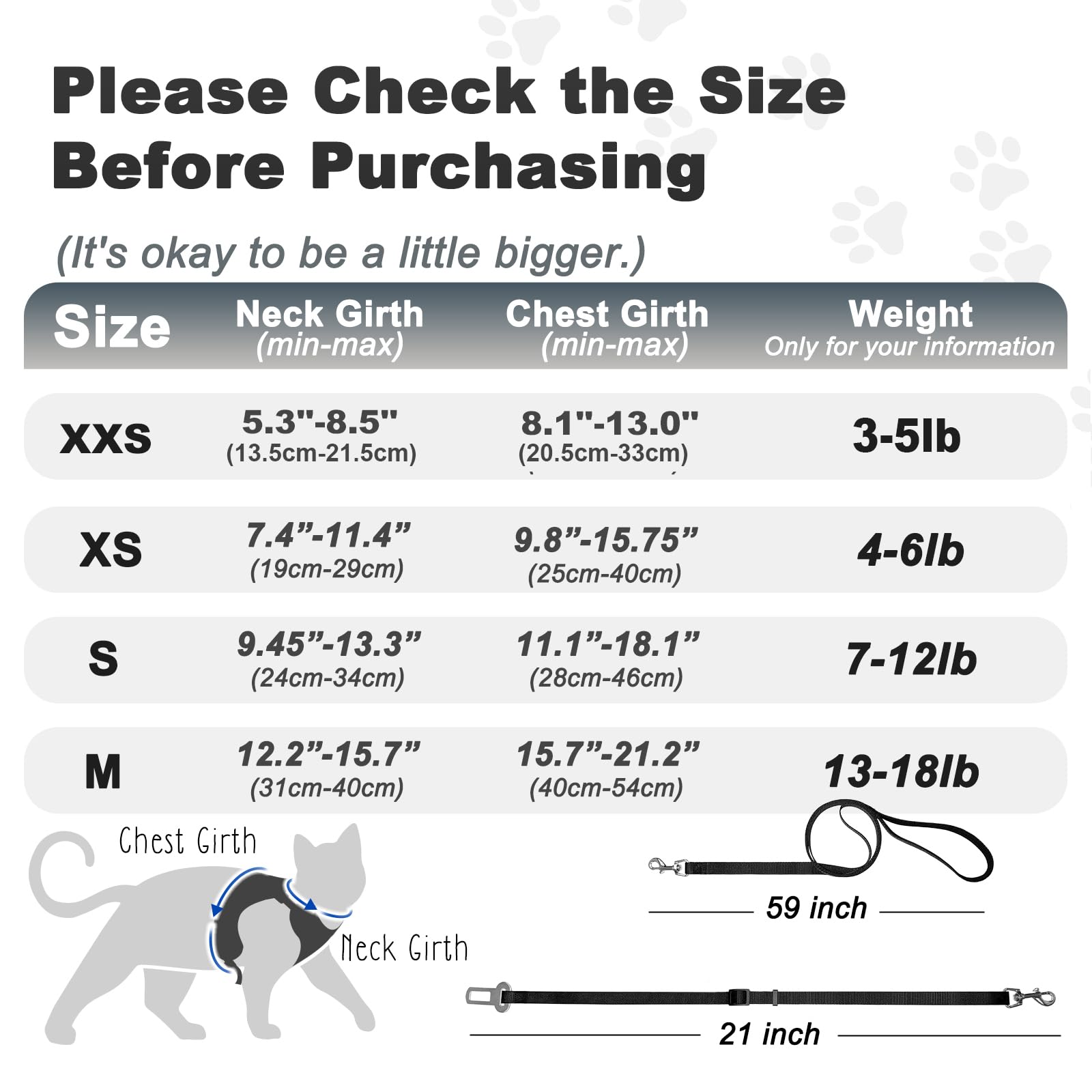 Cat Harness And Leash Set - Escape Proof Adjustable Cat Harness, Comfortable Soft Lightweight, Use Safe & Easy, Walking Travel K