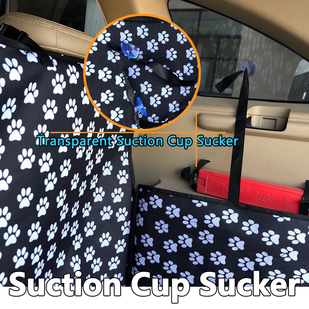 Sovelor Waterproof Suv Cargo Liner For Dogs - Universal Fit Trunk & Seat Cover, Washable Protector