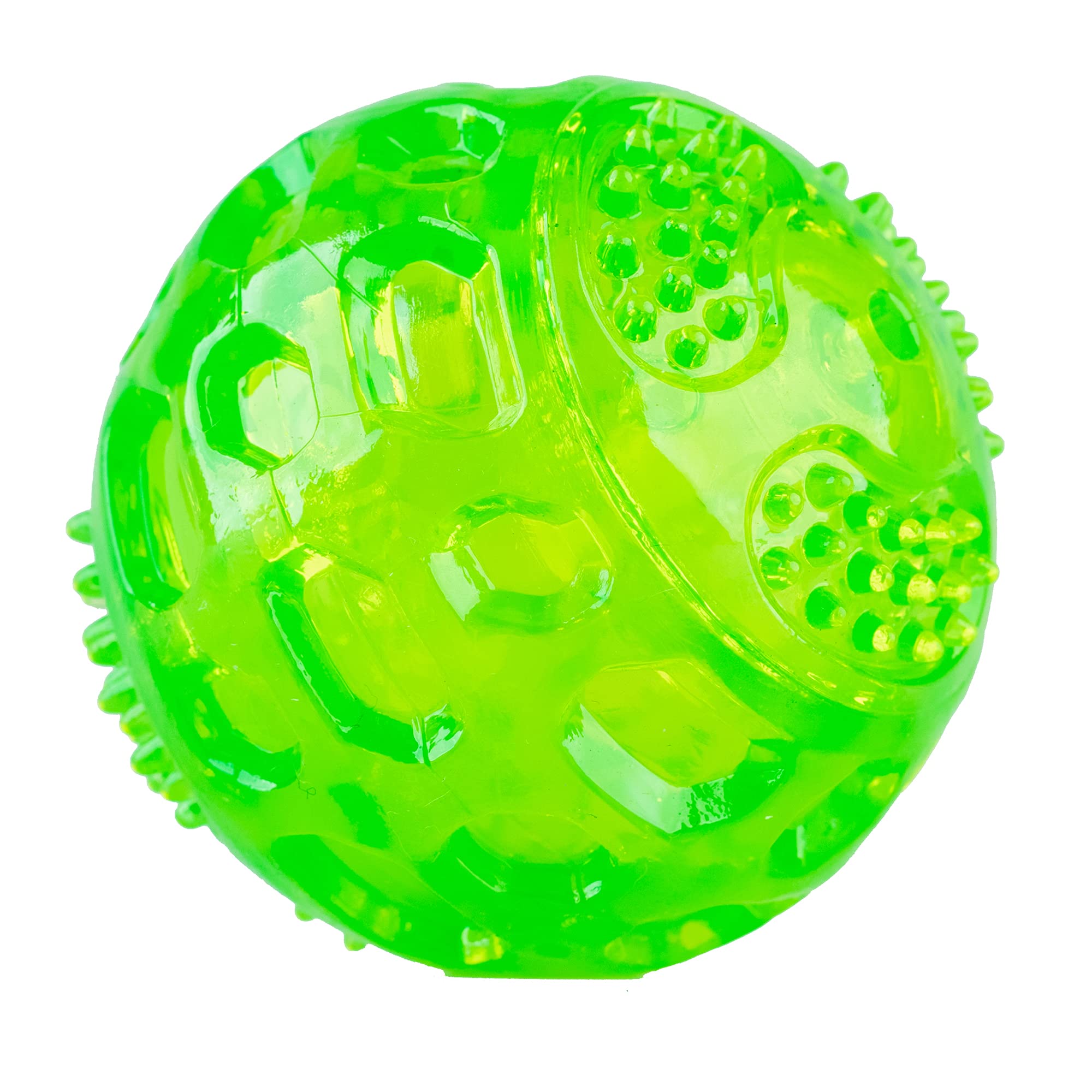 Hyper Pet Durasqueak Dog Ball Dog Toys (Interactive Dog Toys That Float & Squeak) Squeaky Dog Toys & Dog Balls For Playing, Fetching & Retrieving-Great Alternative To Traditional Dog Tennis Balls-3.5'