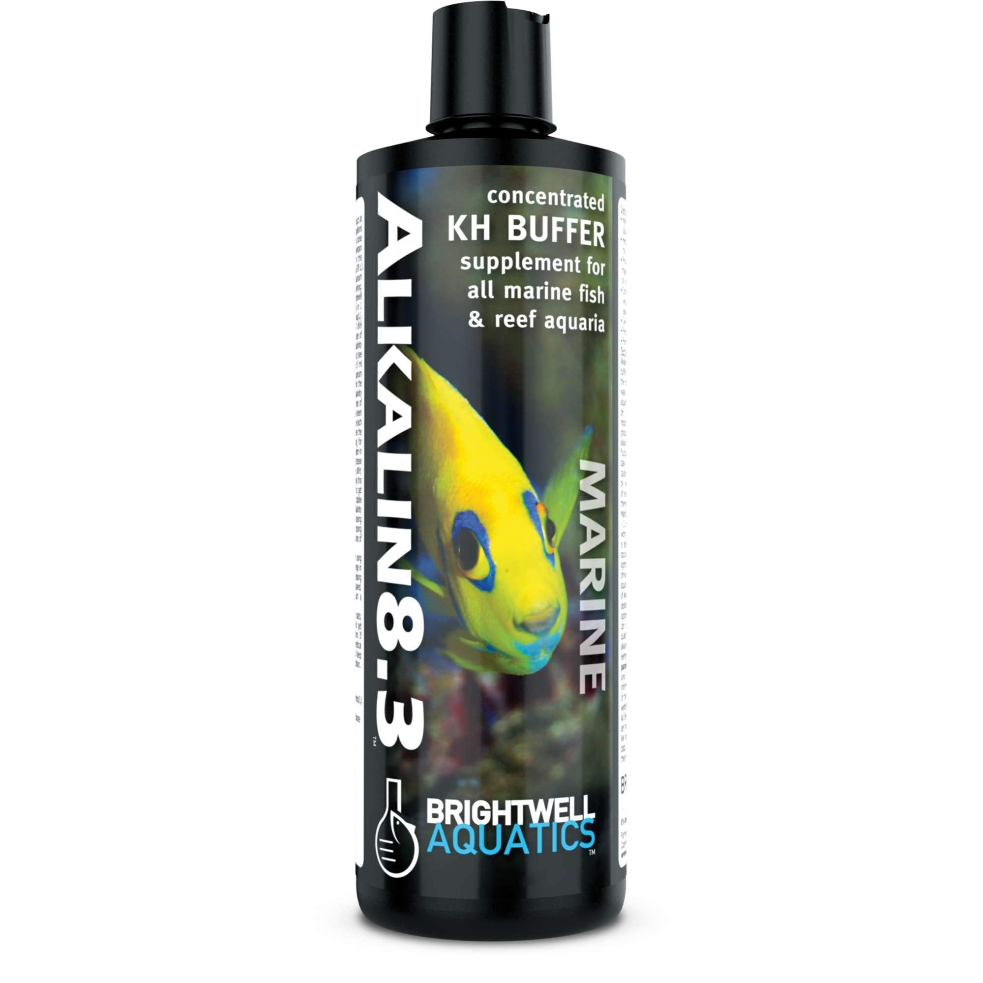 Brightwell Aquatics - Alkalin8.3 Concentrated KH Buffer Supplement - for All Marine Fish and Reef Aquaria - Aquarium Water Treat