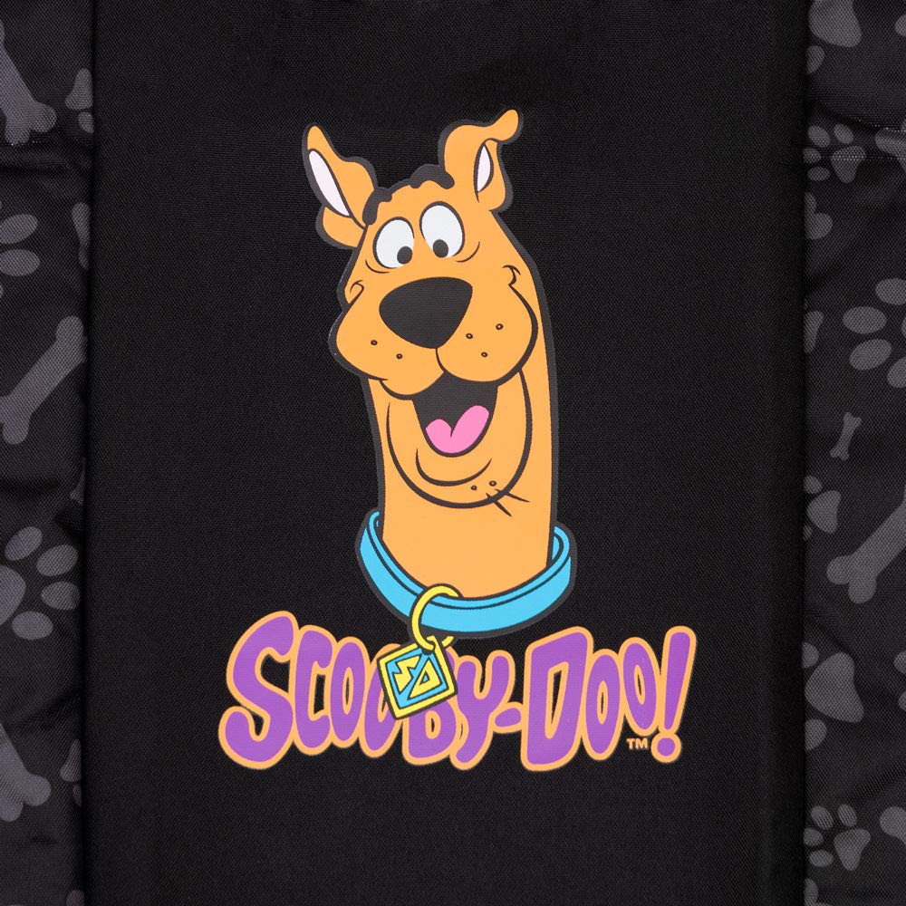 Bdk Scooby Doo Waterproof Dog Car Seat Cover For Back Seat - Heavy Duty Black Oxford Automotive Rear Bench Seat Cover For Dogs, Interior Covers For Auto Truck Van Suv