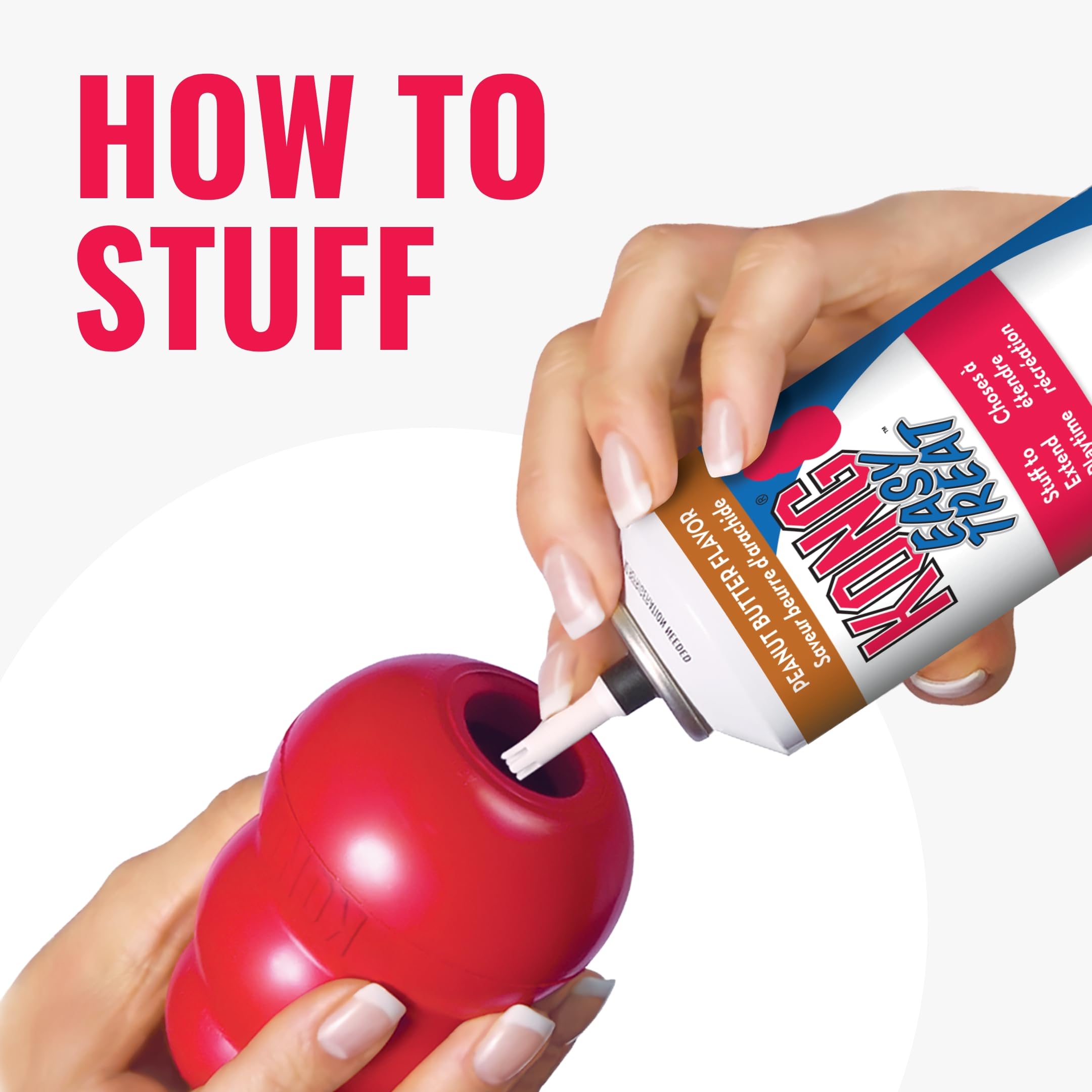 Kong Classic Stuffable Dog Toy - Fetch & Chew Toy For Dogs - Treat-Filling Capabilities & Erratic Bounce For Extended Play Time - Durable Natural Rubber Material - For Extra Large Dogs