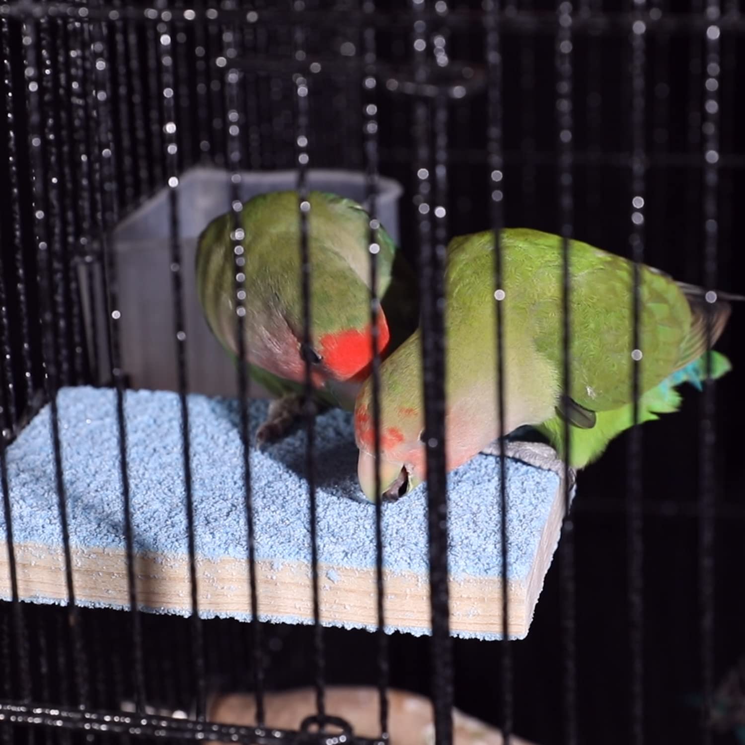 Deloky 8 Packs Bird Swing Chewing Toys- Parrot Hammock Bell Toys Suitable For Small Parakeets, Cockatiels, Conures, Finches,Budgie,Macaws, Parrots, Love Birds