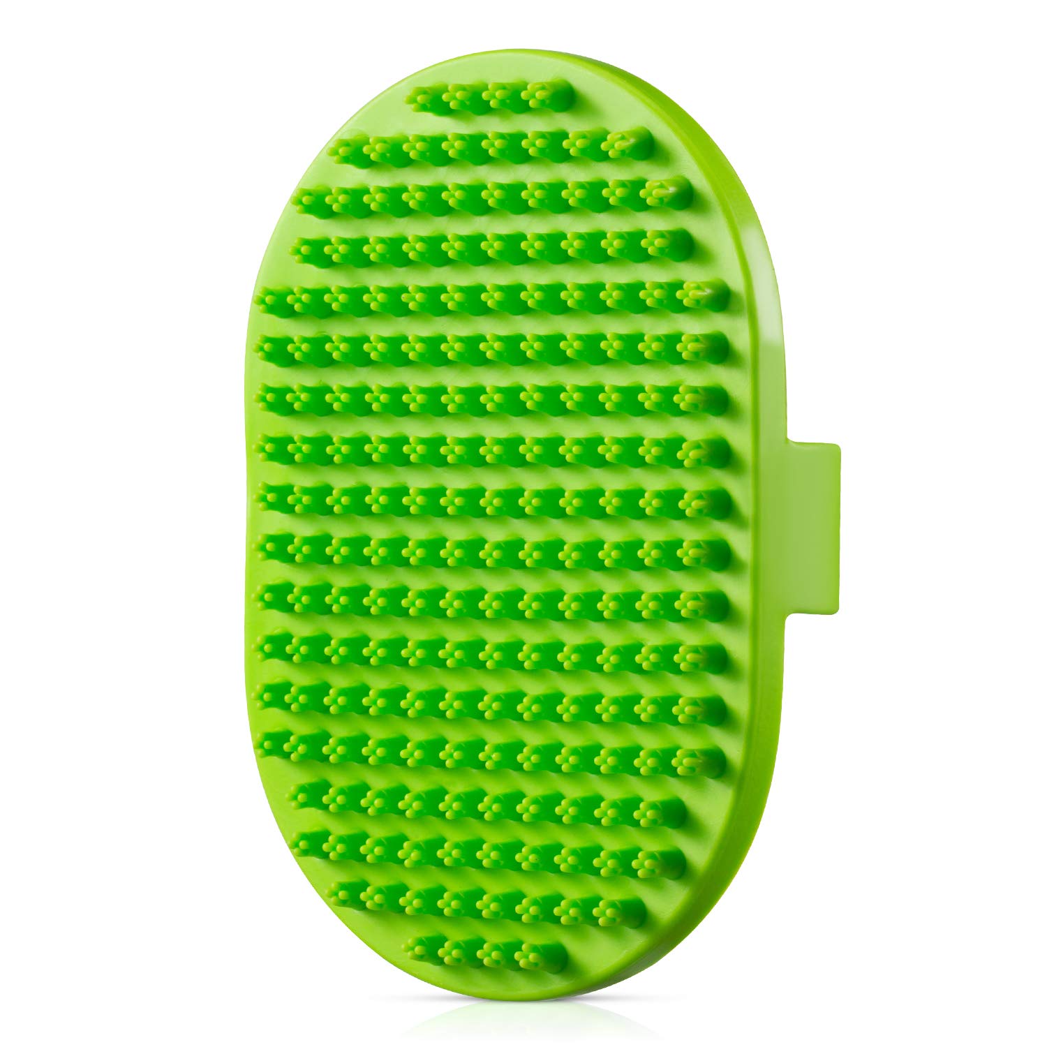 Dog Bath Brush, Ropo Rubber Massage Pet Shampoo Brush, Used For Pet Grooming, Removing Shedding Fur, Combing Tangles And Dead Fu