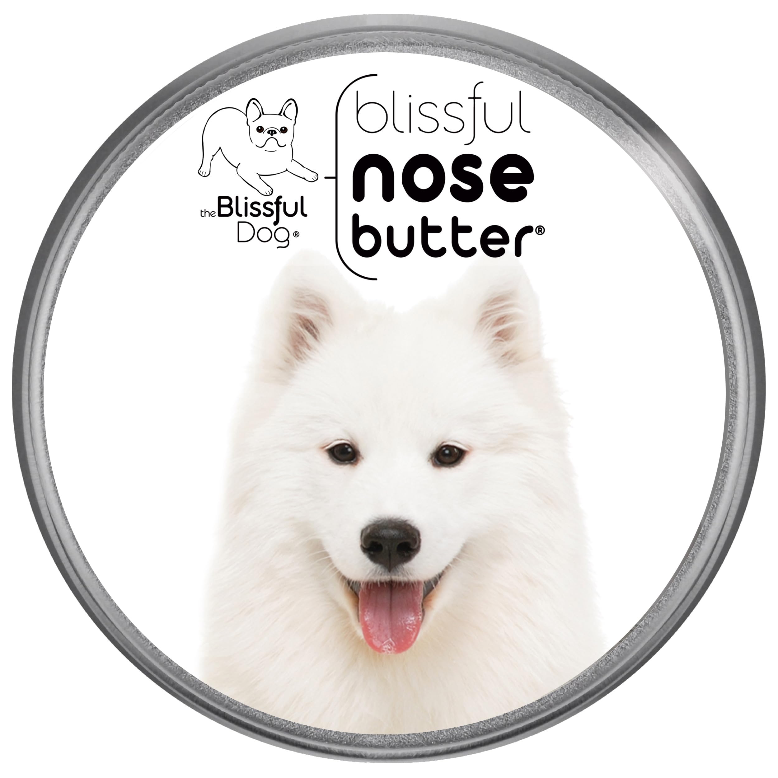 The Blissful Dog Samoyed Unscented Nose Butter - Dog Nose Butter, 4 Ounce
