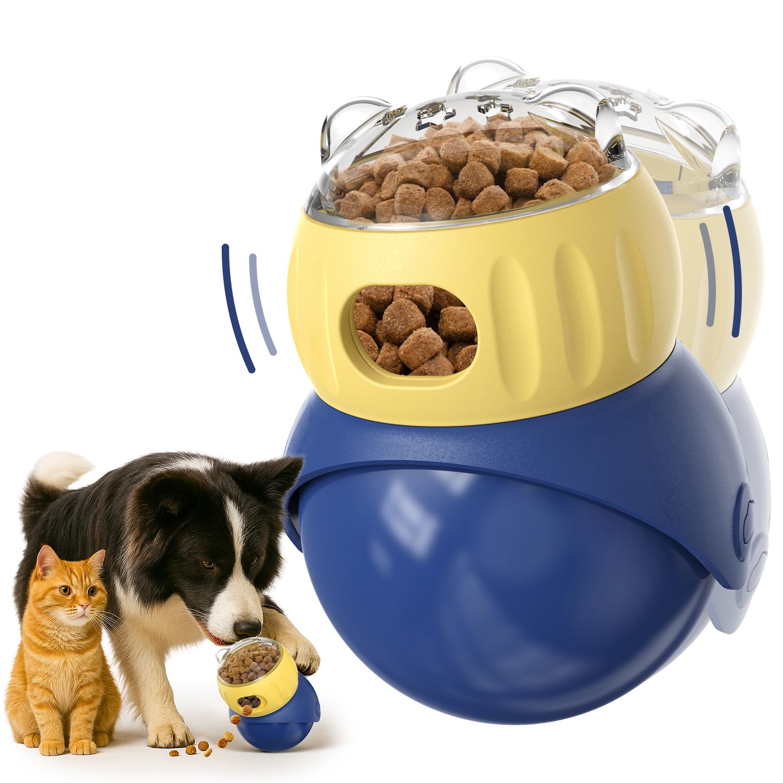 AIERSA Interactive Puzzle Toys Dogs, Dog Enrichment Toys to Keep Them Busy, Dog Treat Dispensing Toy for Mental Stimulation, Ext