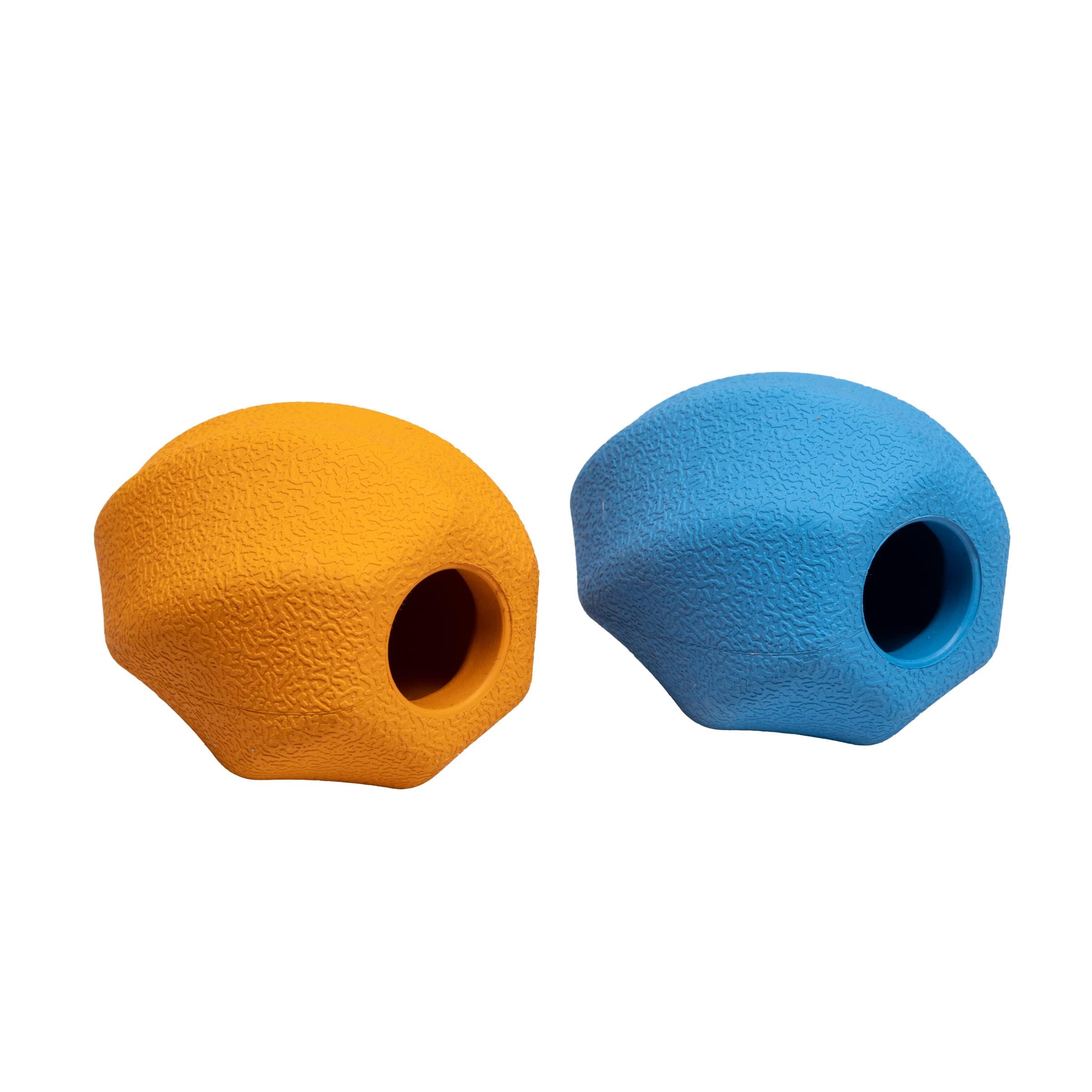 Amazon Basics Dog Treat Dispensing Chew Toy, Medium, 2-Pack, Multi Color