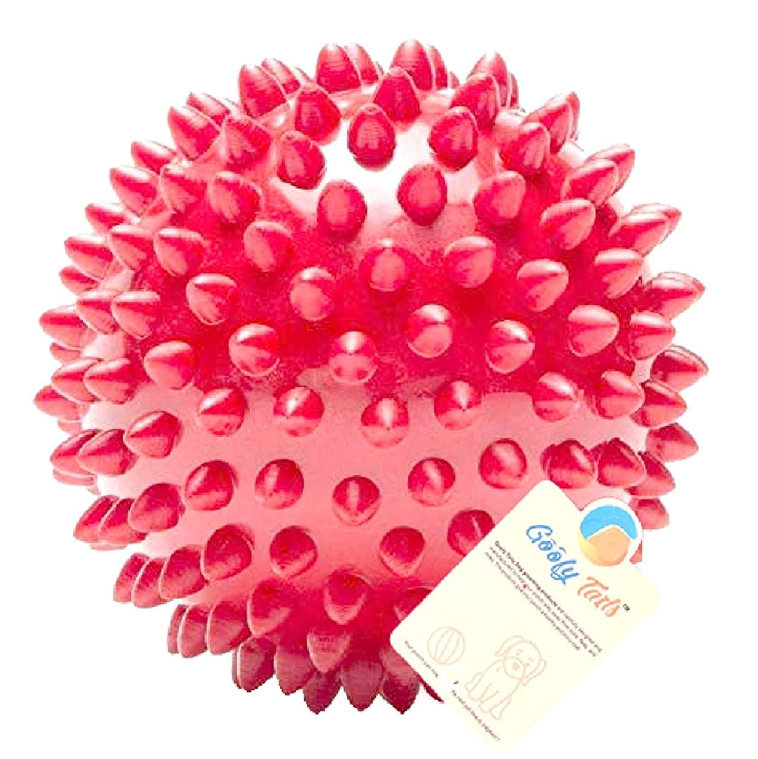 Goofy Tails Dog Ball Dog Toys, Spiked Rubber Ball Dog Toy, Dog Toy for All Breeds, Rubber Ball Toy for Dog, Ideal Chew Toys for 