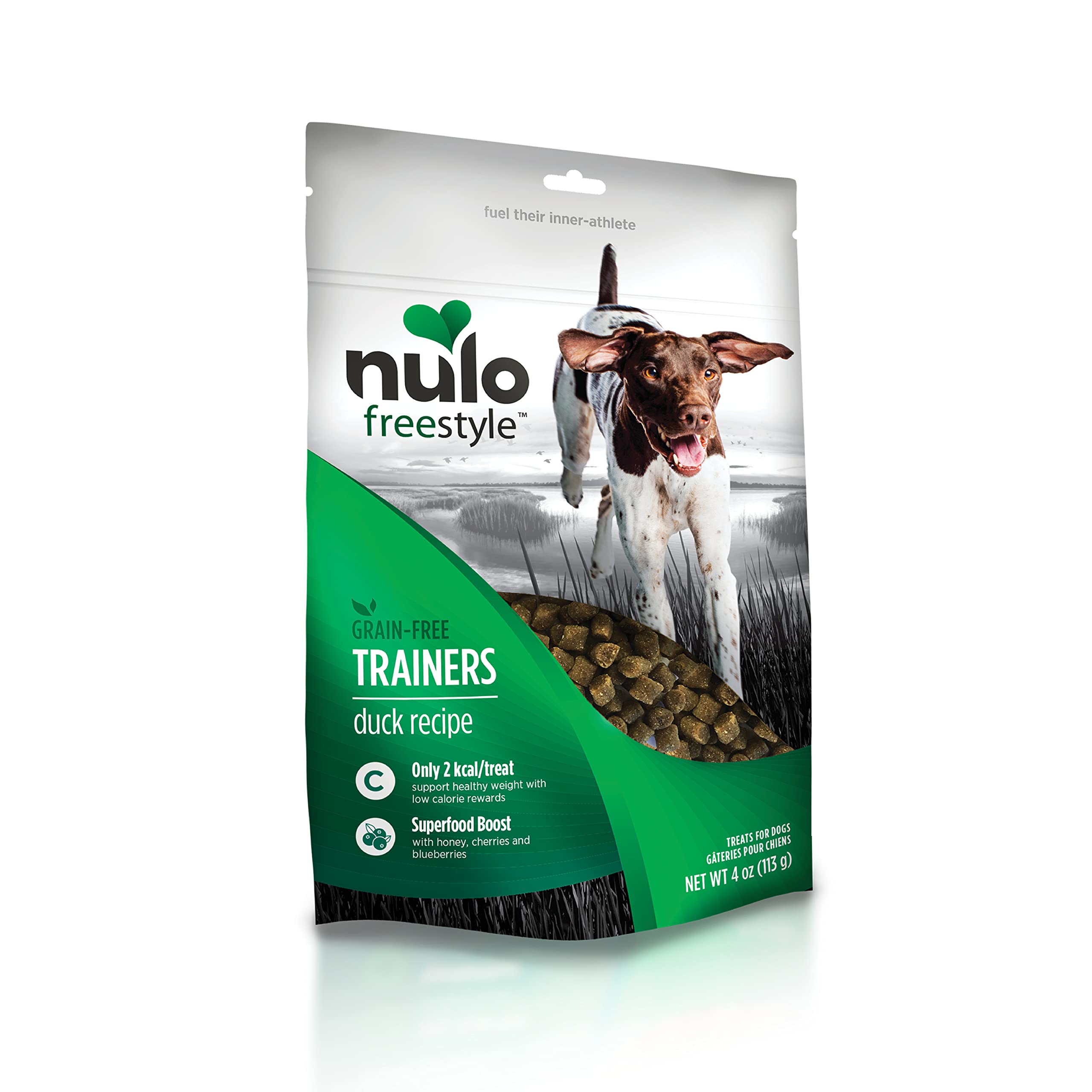 Nulo Freestyle Trainers Dog Treats: Grain Free Dog Training Treats - Healthy Low Calorie Treat Reward for Adult and Puppy Dogs -