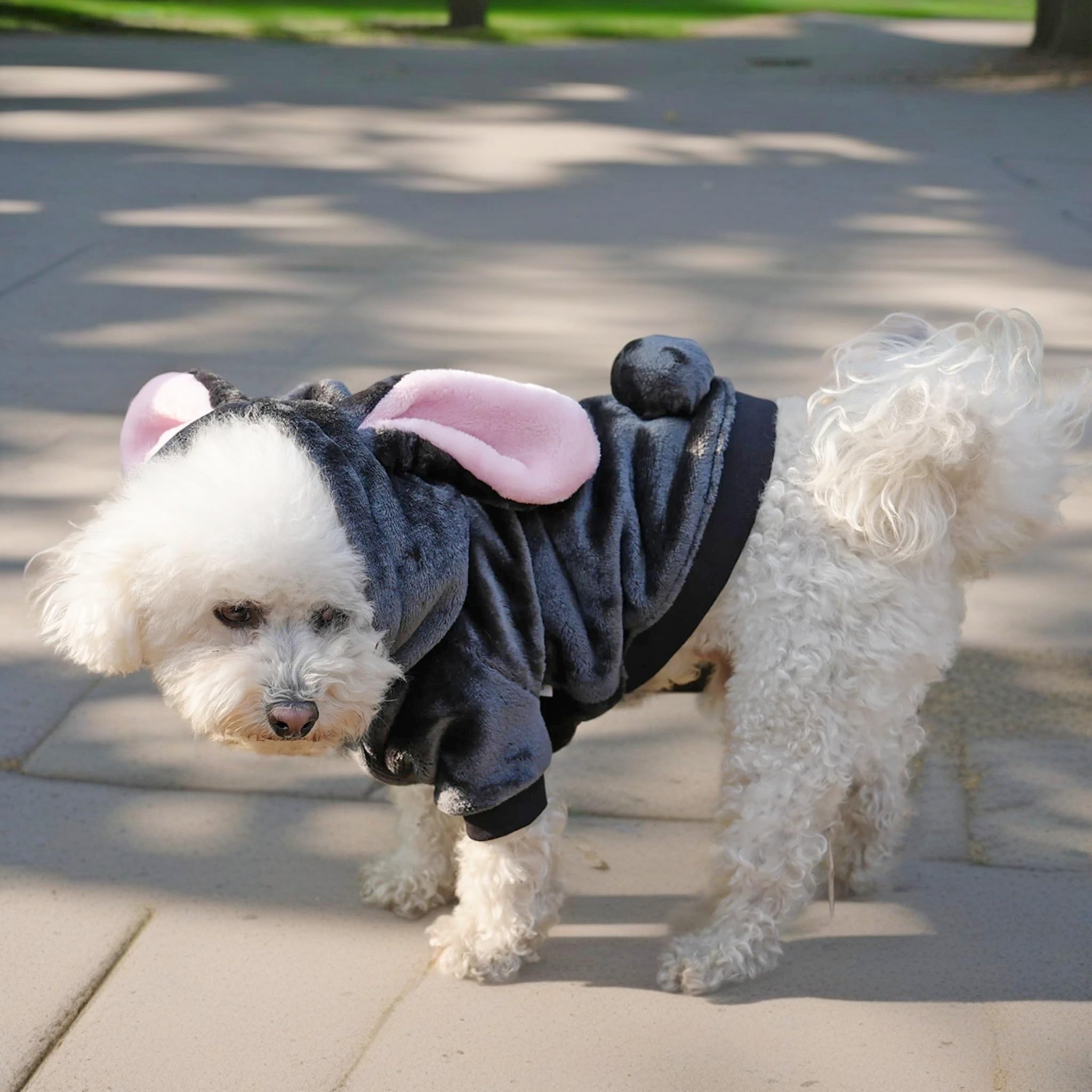 Cheertails Dog Sweaters For Small Medium Dogs Girl Boy, Cute Bunny Dog Costumes For Medium Dogs, Rabbit Ear French Bulldog Cloth