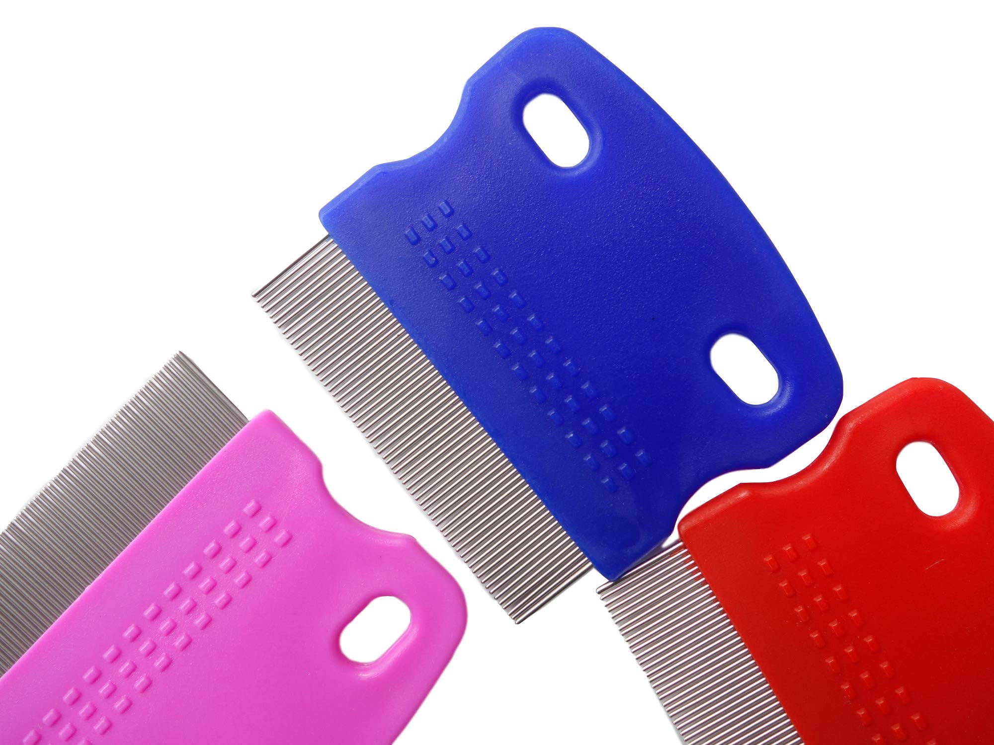 2 Pcs Cat Combs Dogs Grooming Combs Tear Stain Remover, Effectively Removes Crust, Loose Hair, Eye Stain On Pet(Random Color)